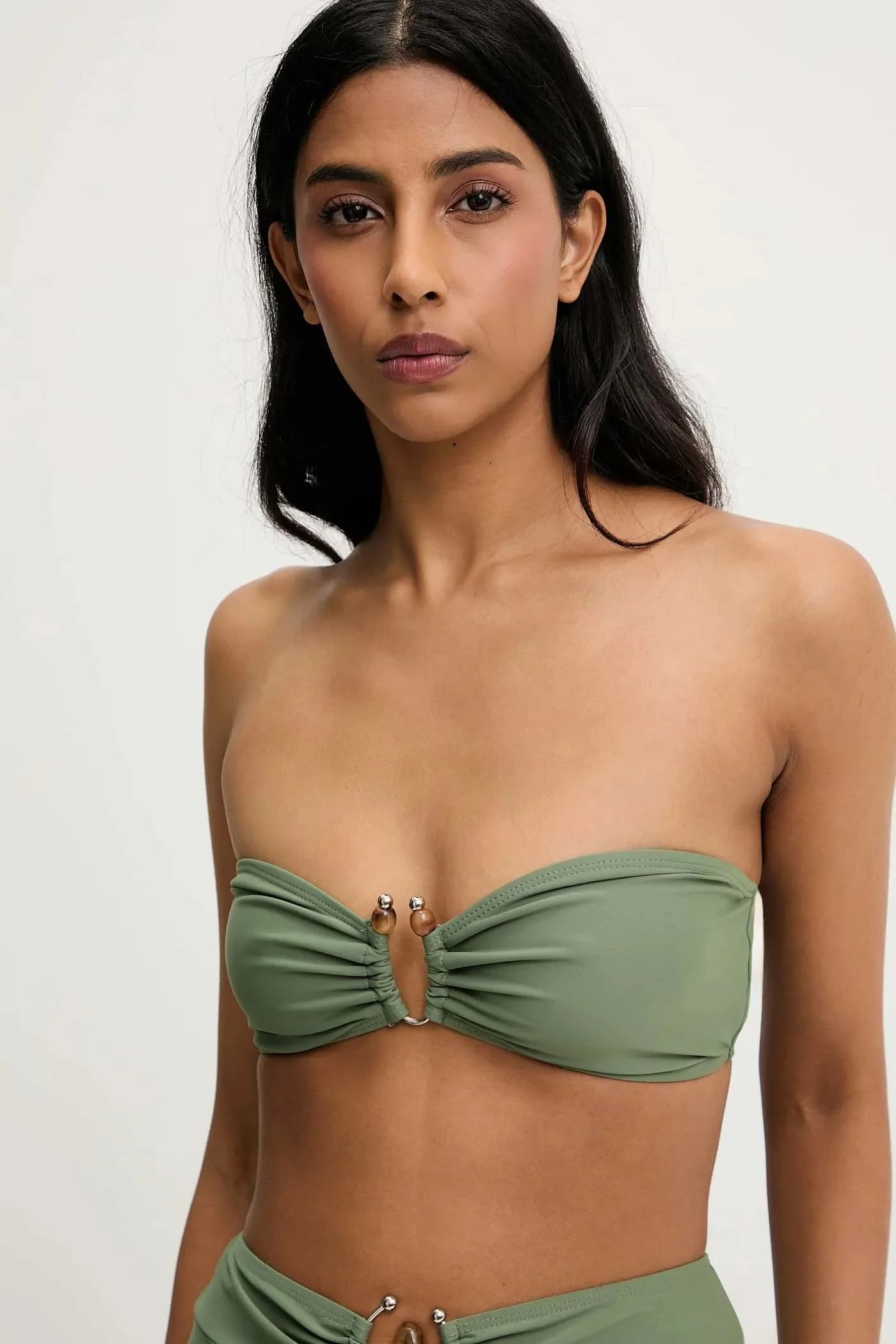 Раздельный купальник и пляжная юбка - фото 4