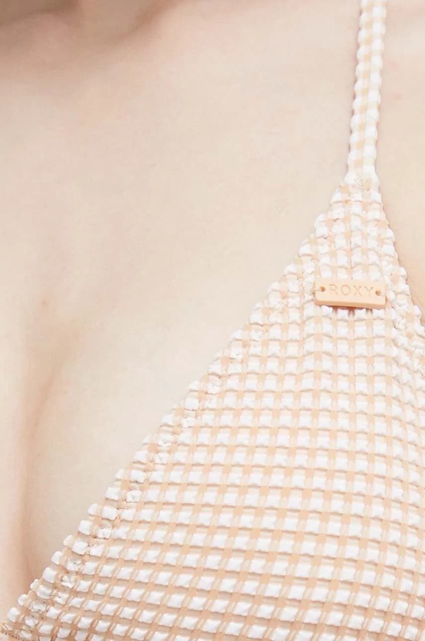 бюстгальтер для плавания в мелкую клетку - фото 4