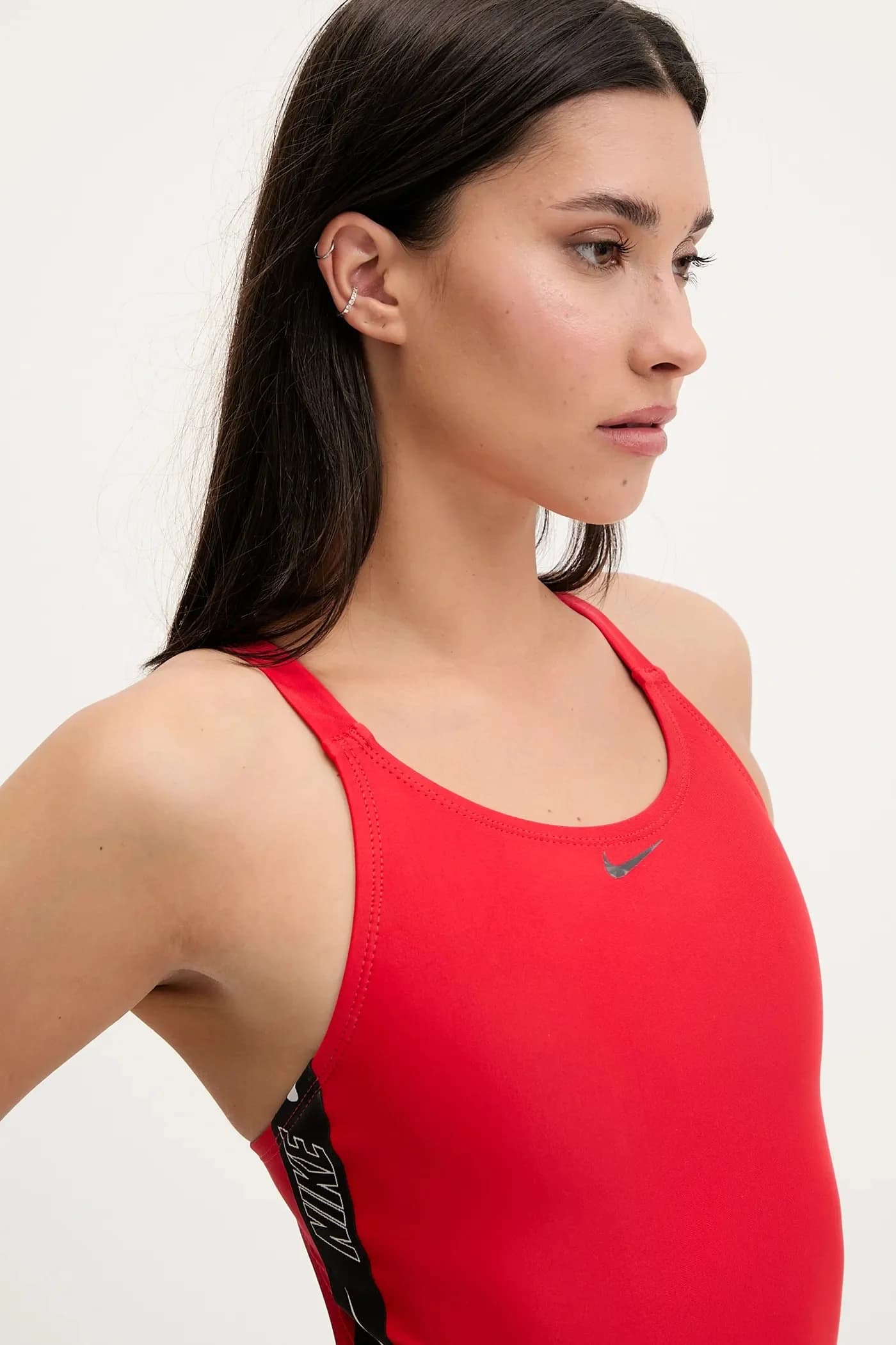 Сплошной купальник с лентой с логотипом - фото 3