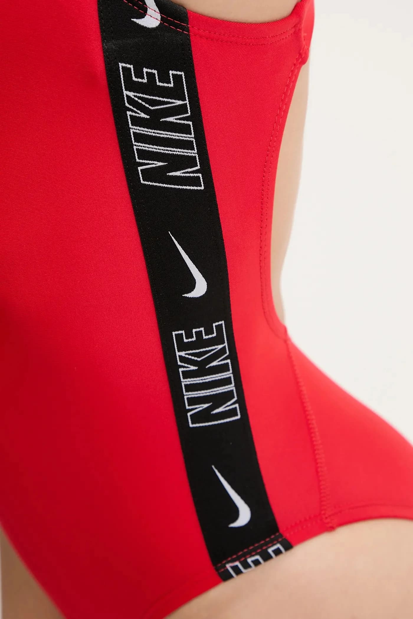 Сплошной купальник с лентой с логотипом - фото 4