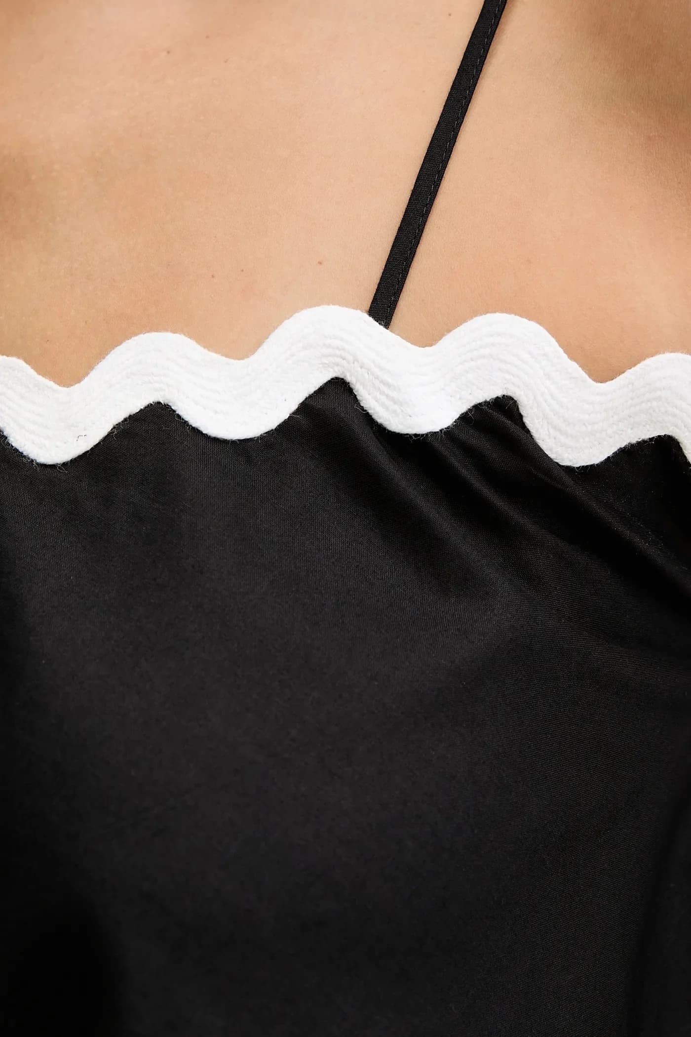 Хлопковый пляжный топ - фото 5