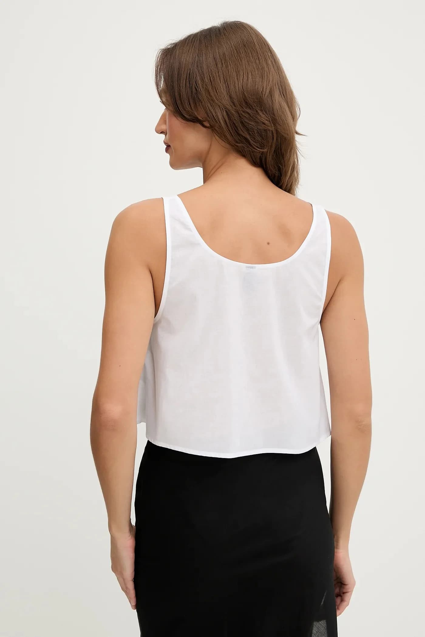 Хлопковый пляжный топ - фото 3