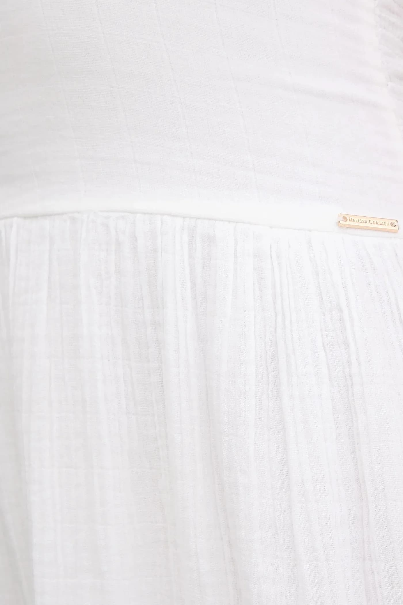 Хлопковое пляжное платье - фото 5