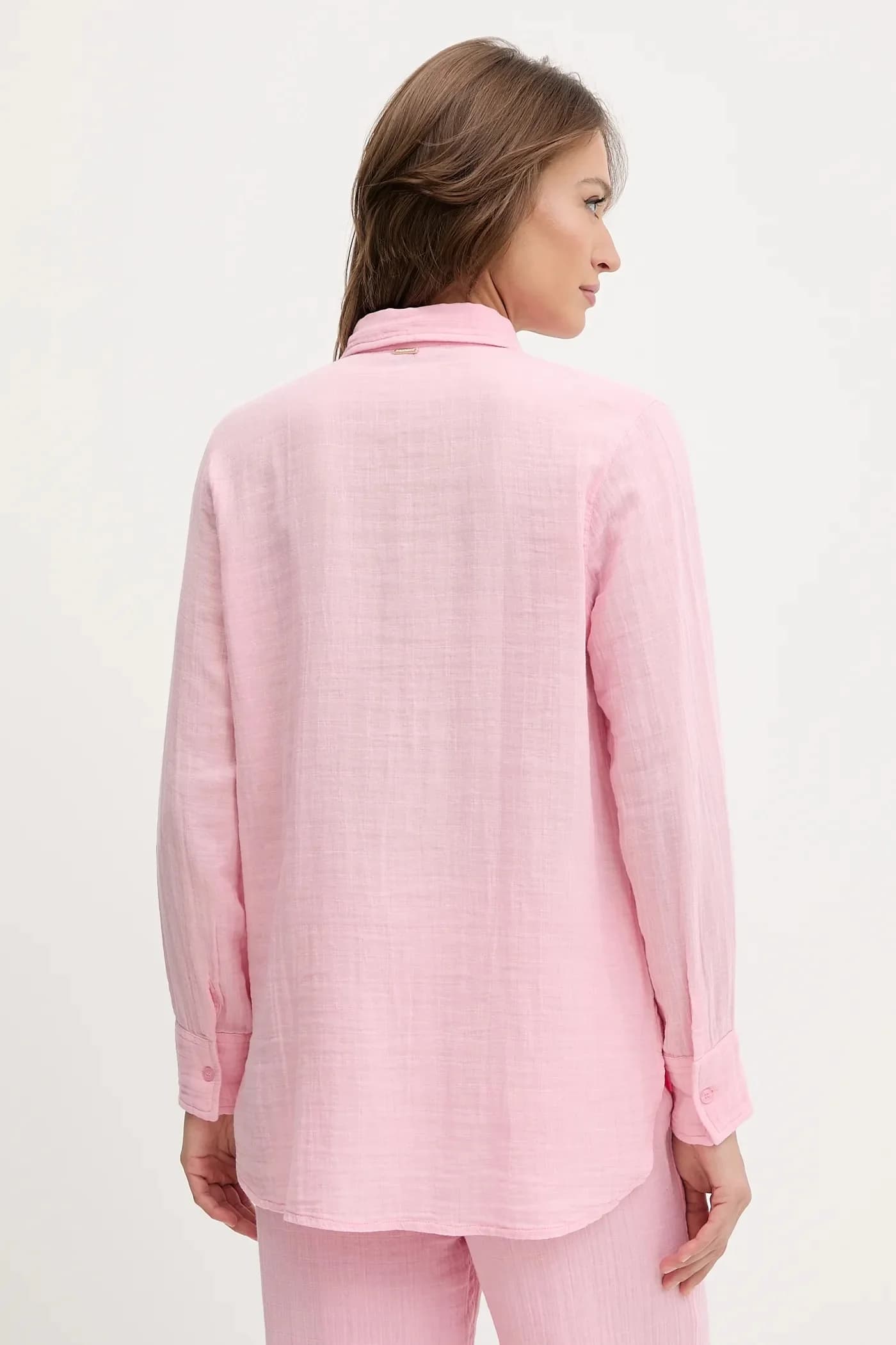 Хлопковая пляжная рубашка - фото 3