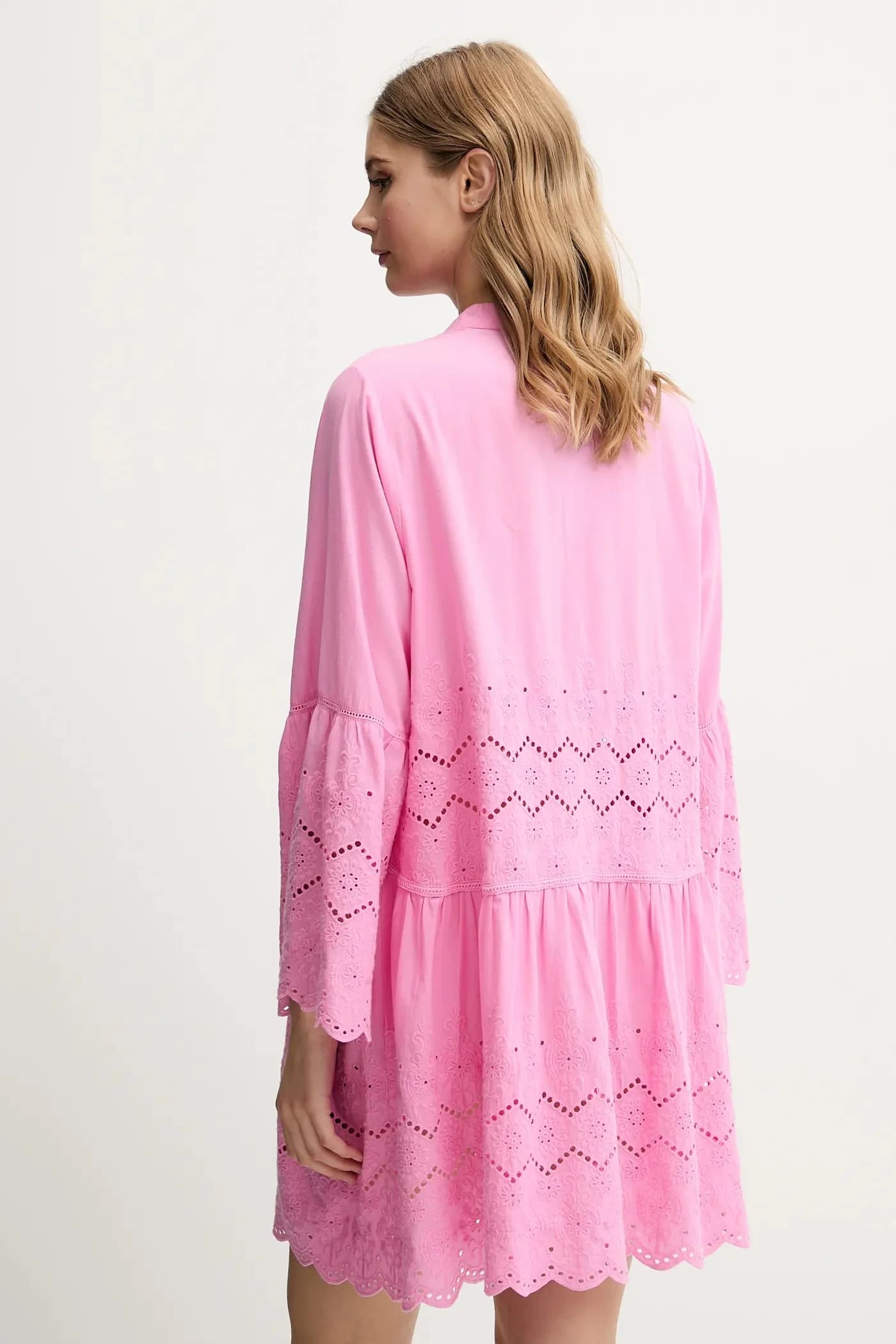 Хлопковое пляжное платье - фото 2