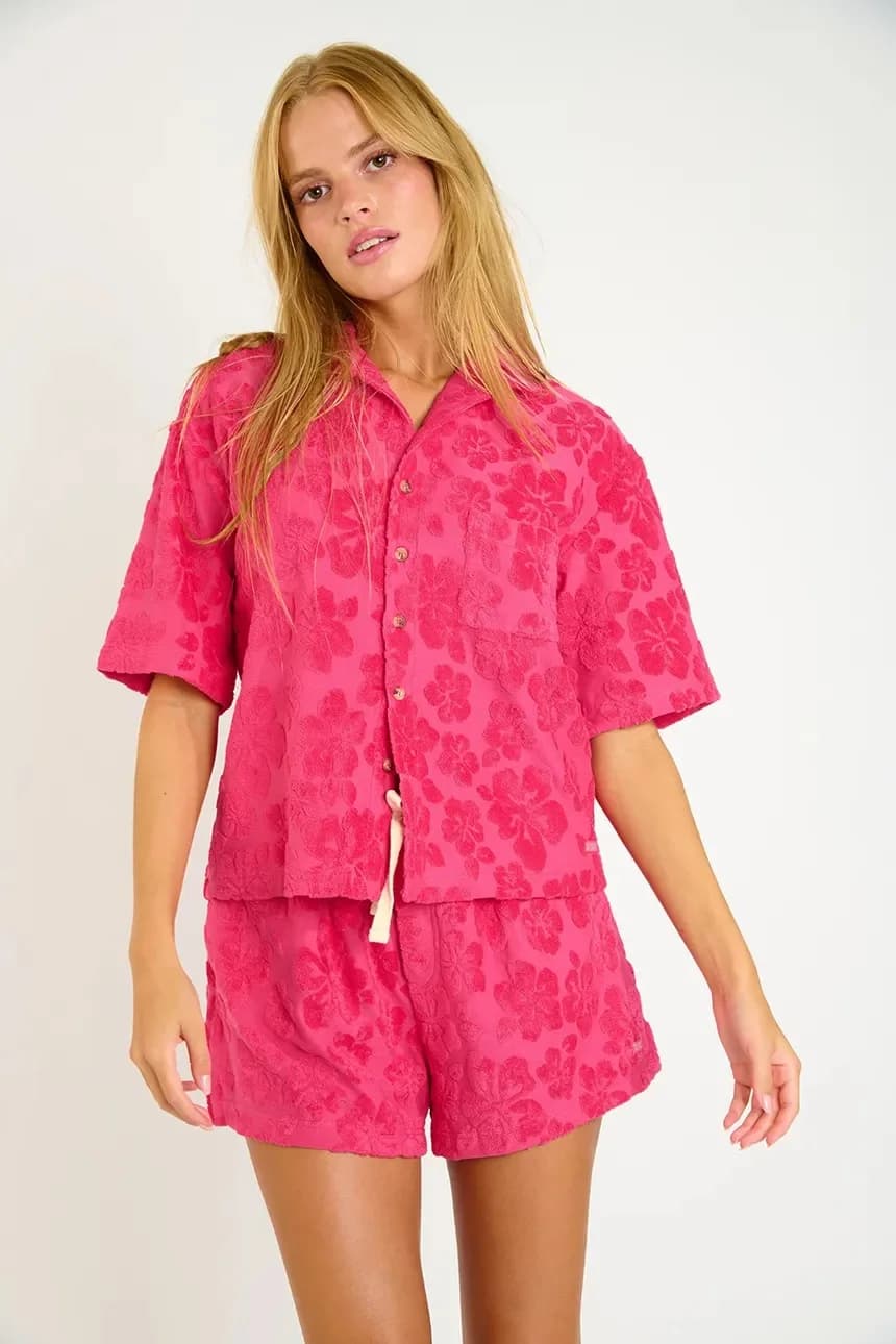 пляжная рубашка из гибиспонжа - фото 4