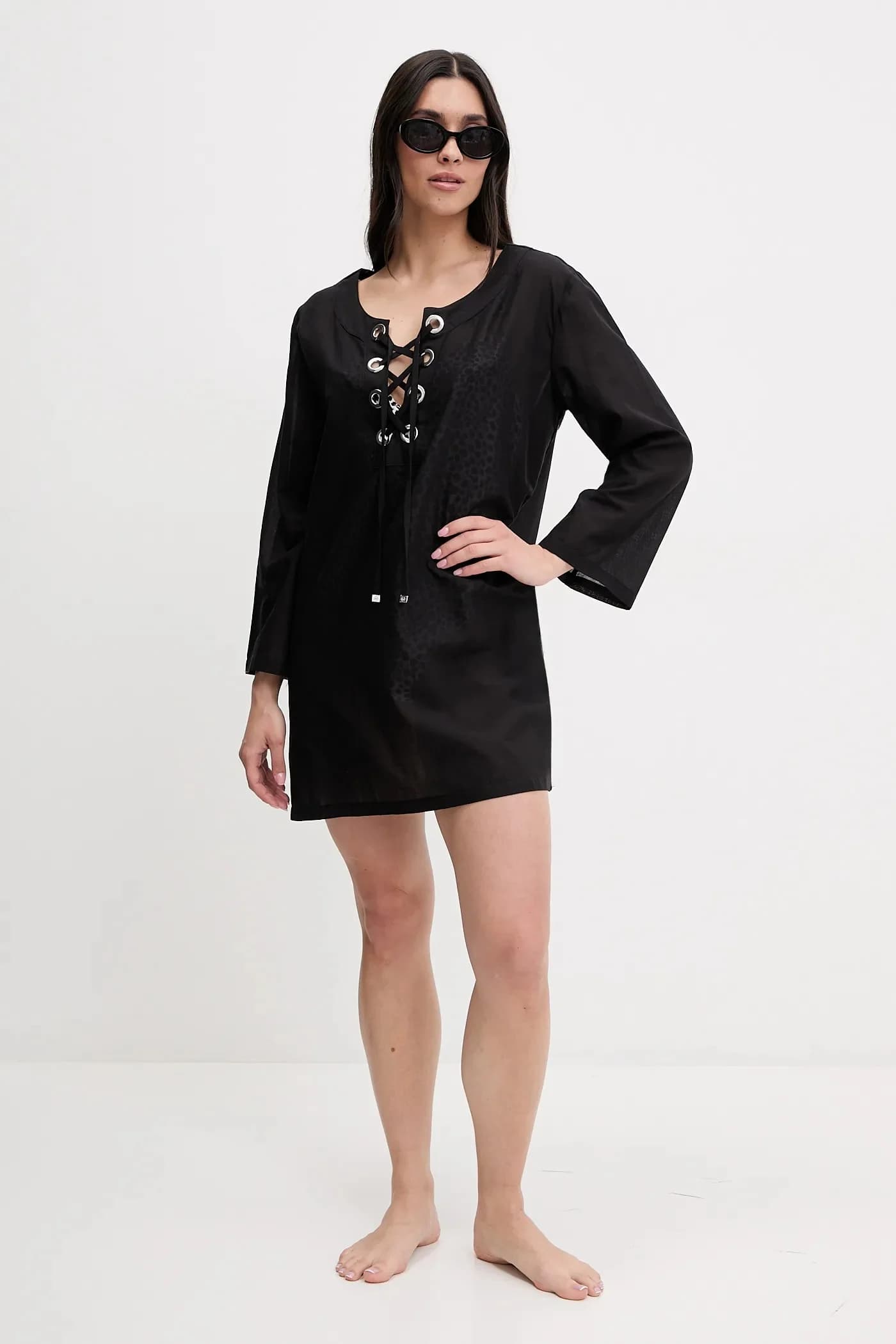 Хлопковая пляжная блузка - фото 2