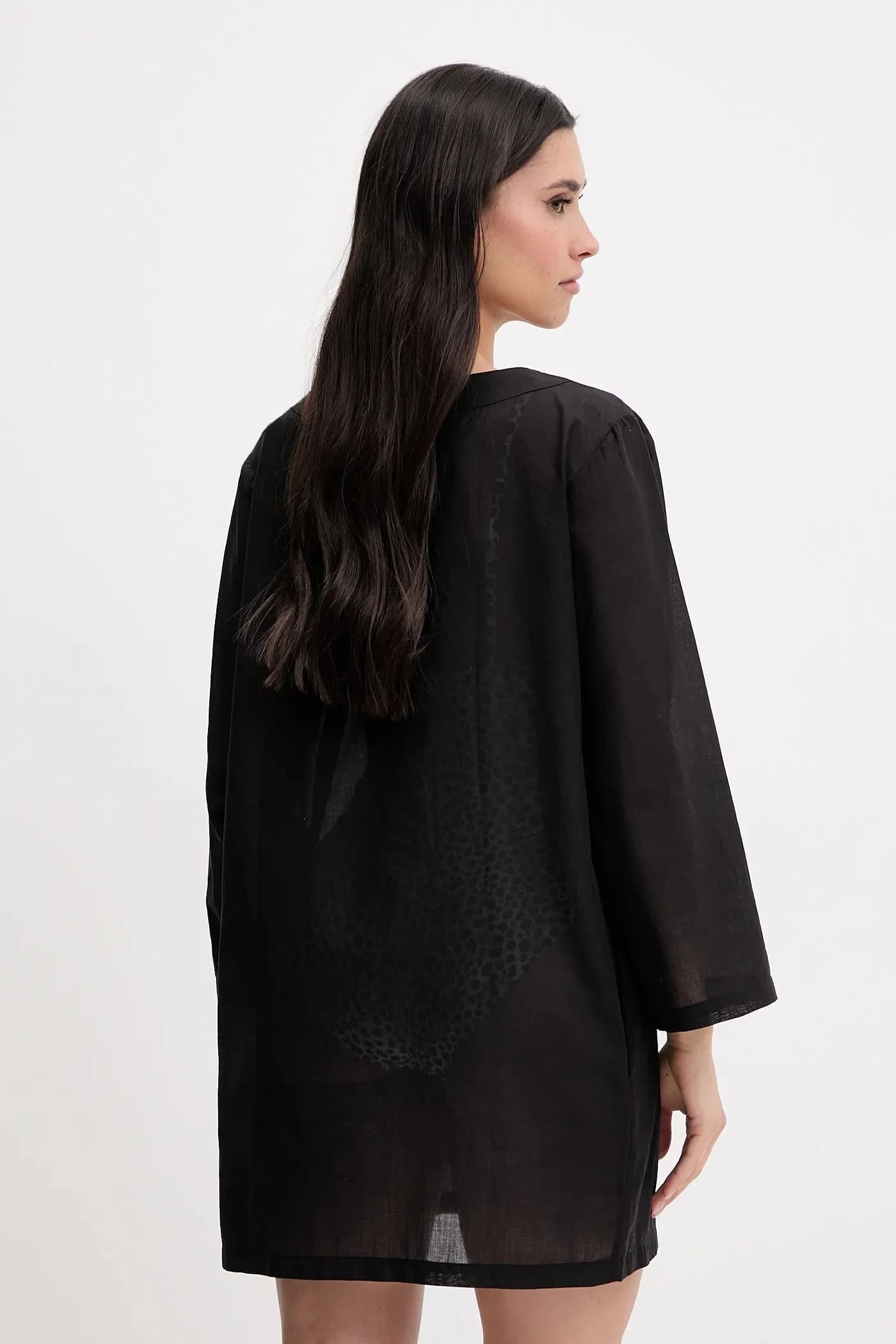 Хлопковая пляжная блузка - фото 3