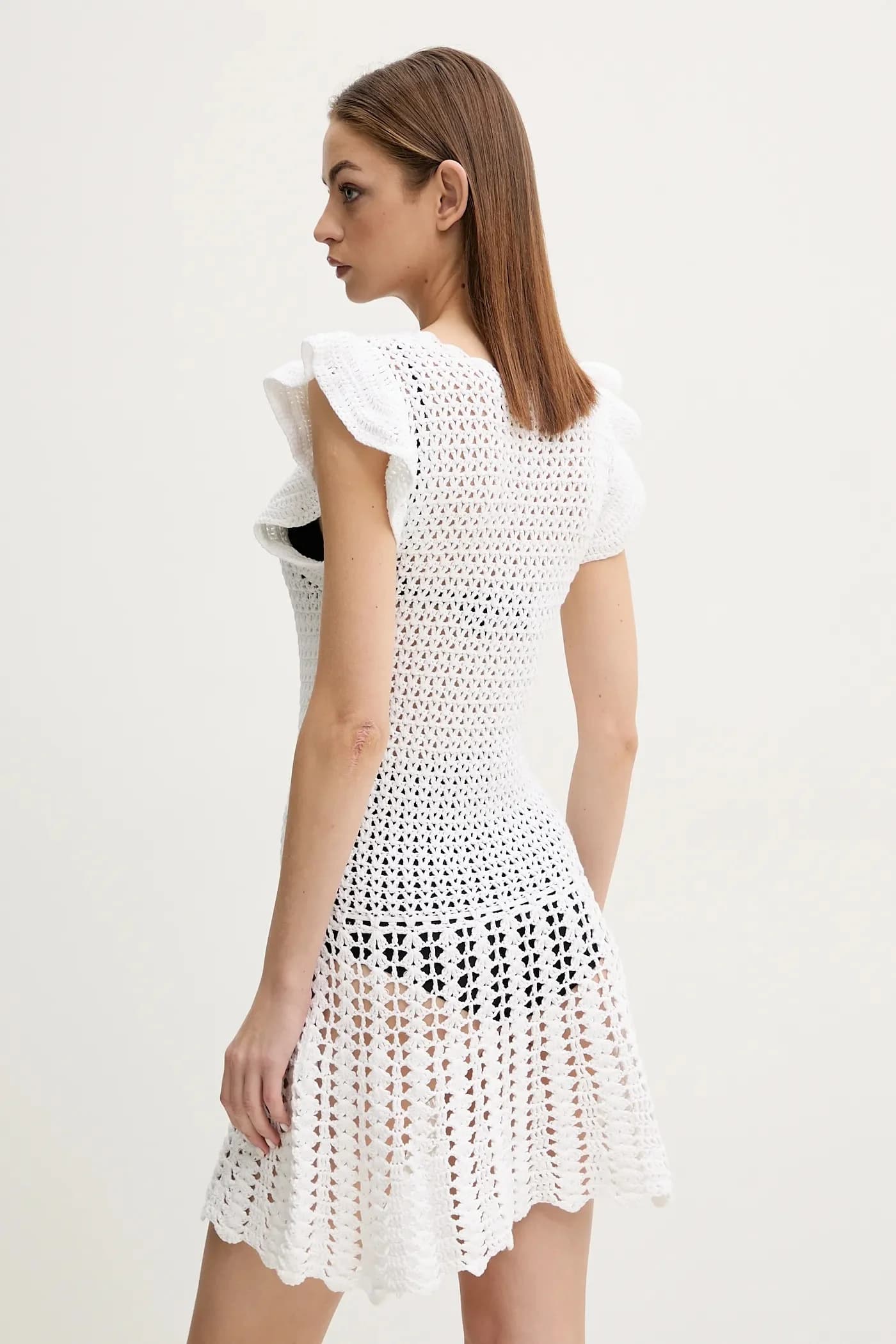 Хлопковое пляжное платье - фото 3