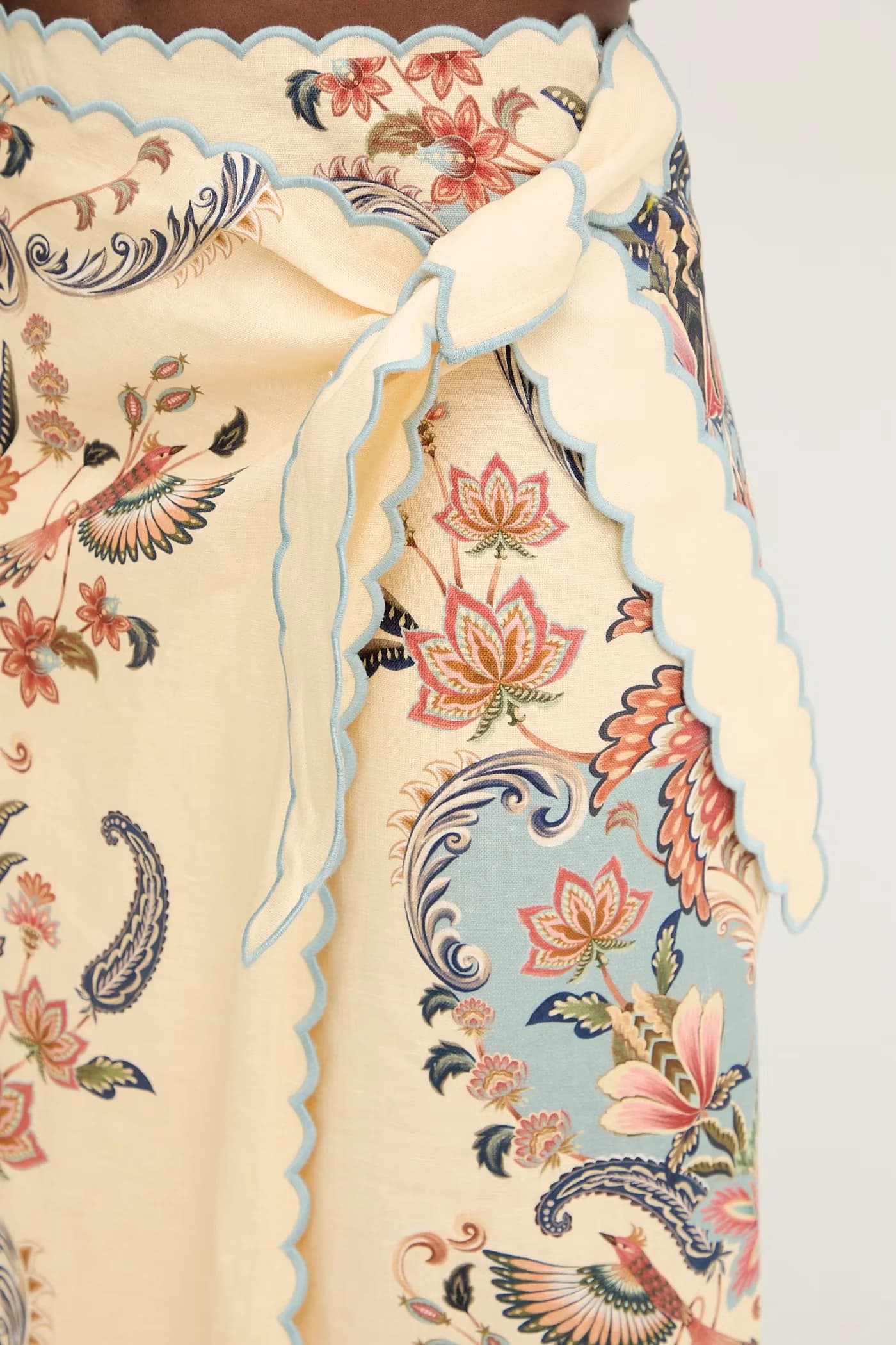 Льняная юбка - фото 4