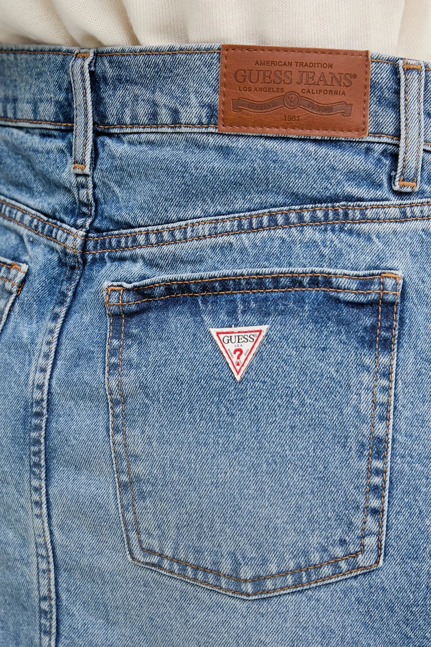 Джинсовая юбка - фото 4