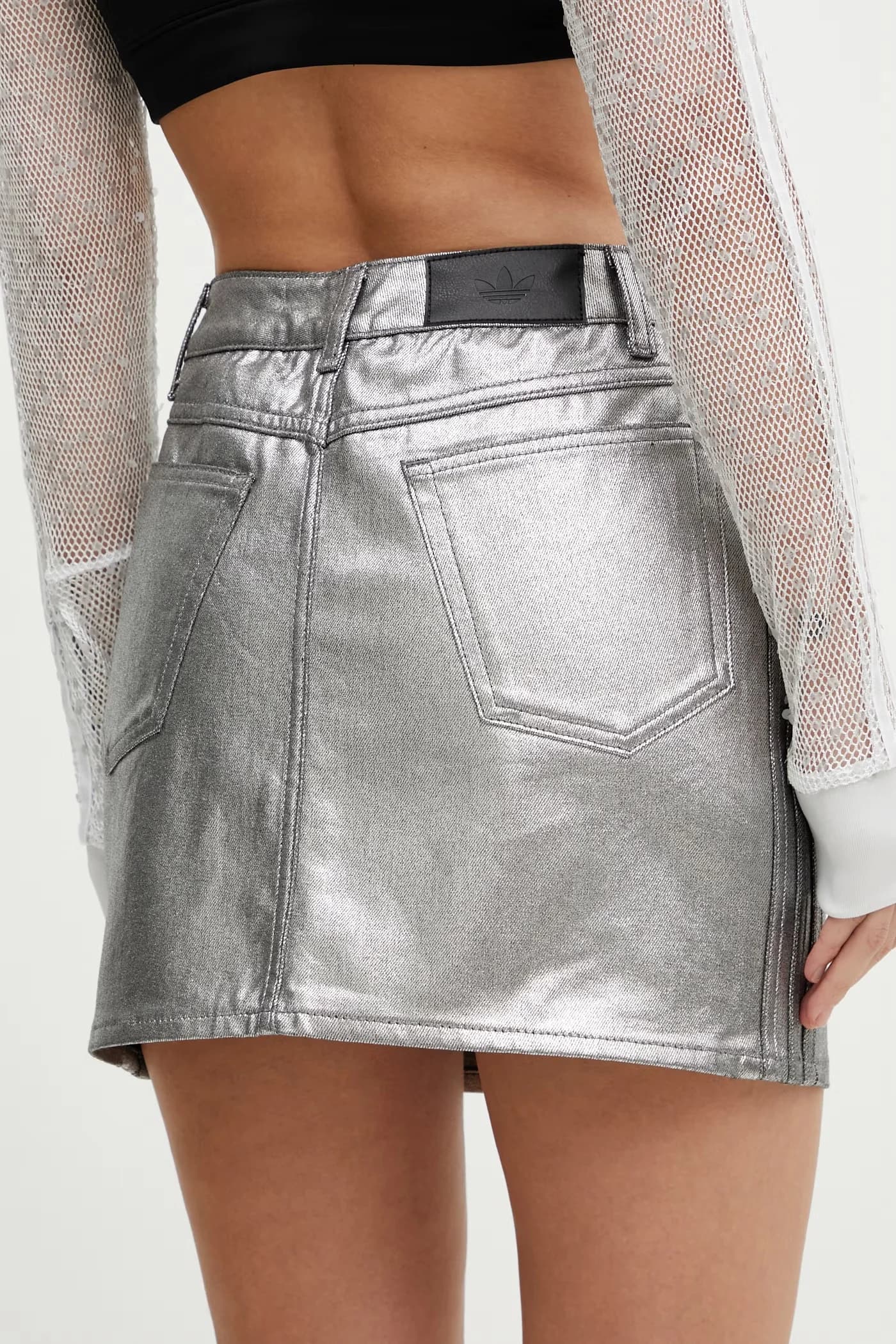 Джинсовая юбка - фото 3