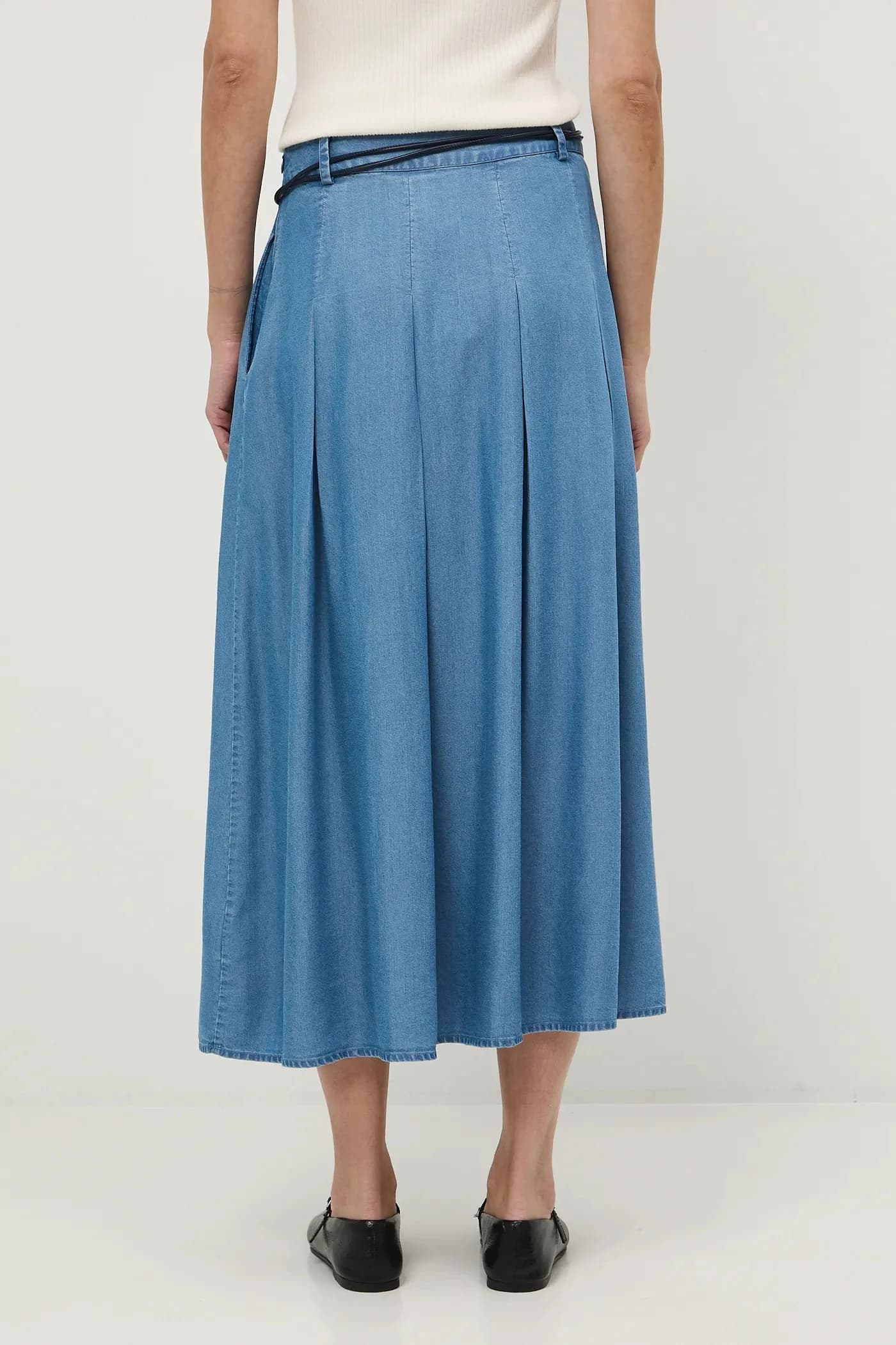 Джинсовая юбка - фото 3