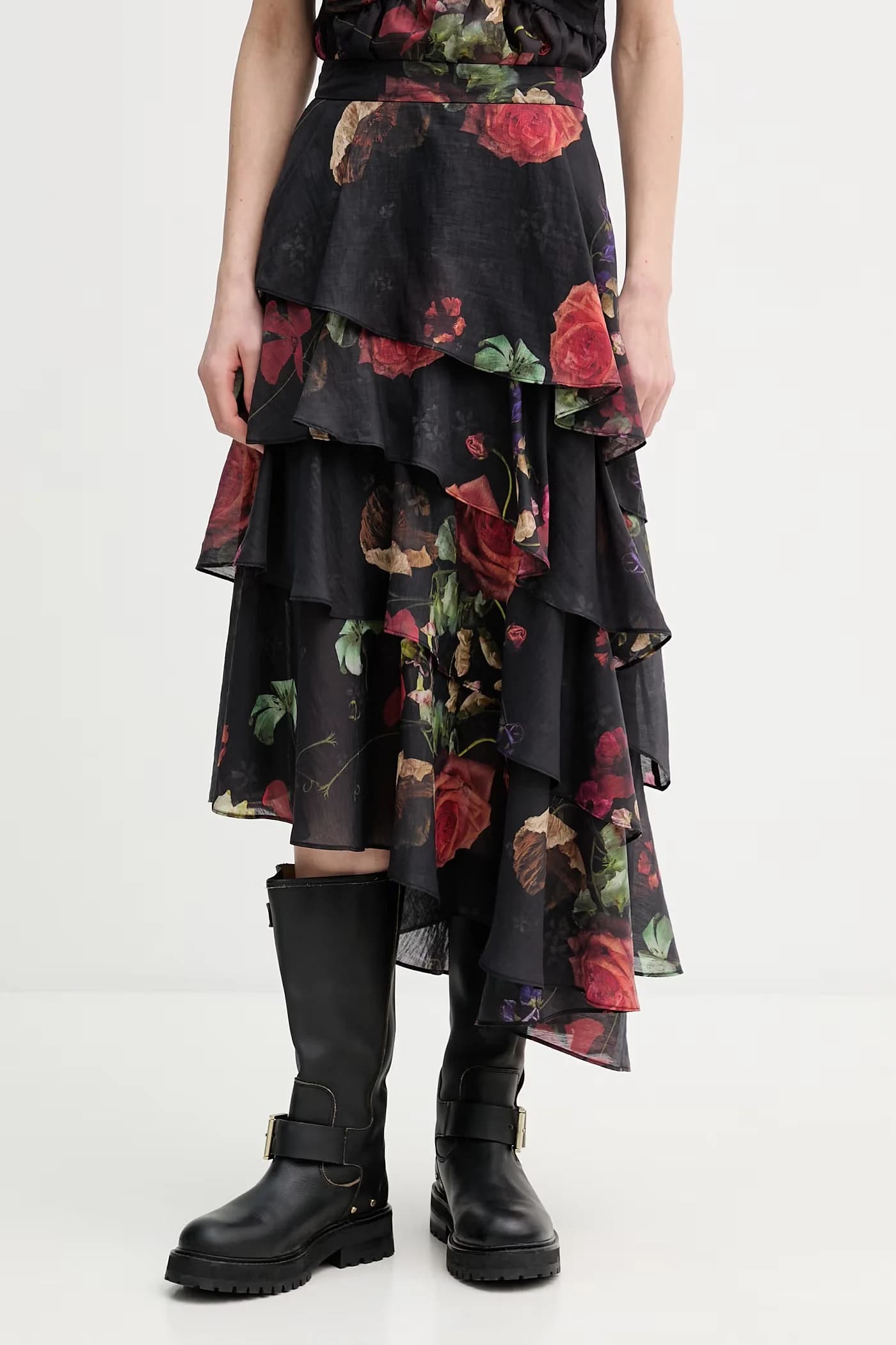 Юбка из льна CAYA - фото 2