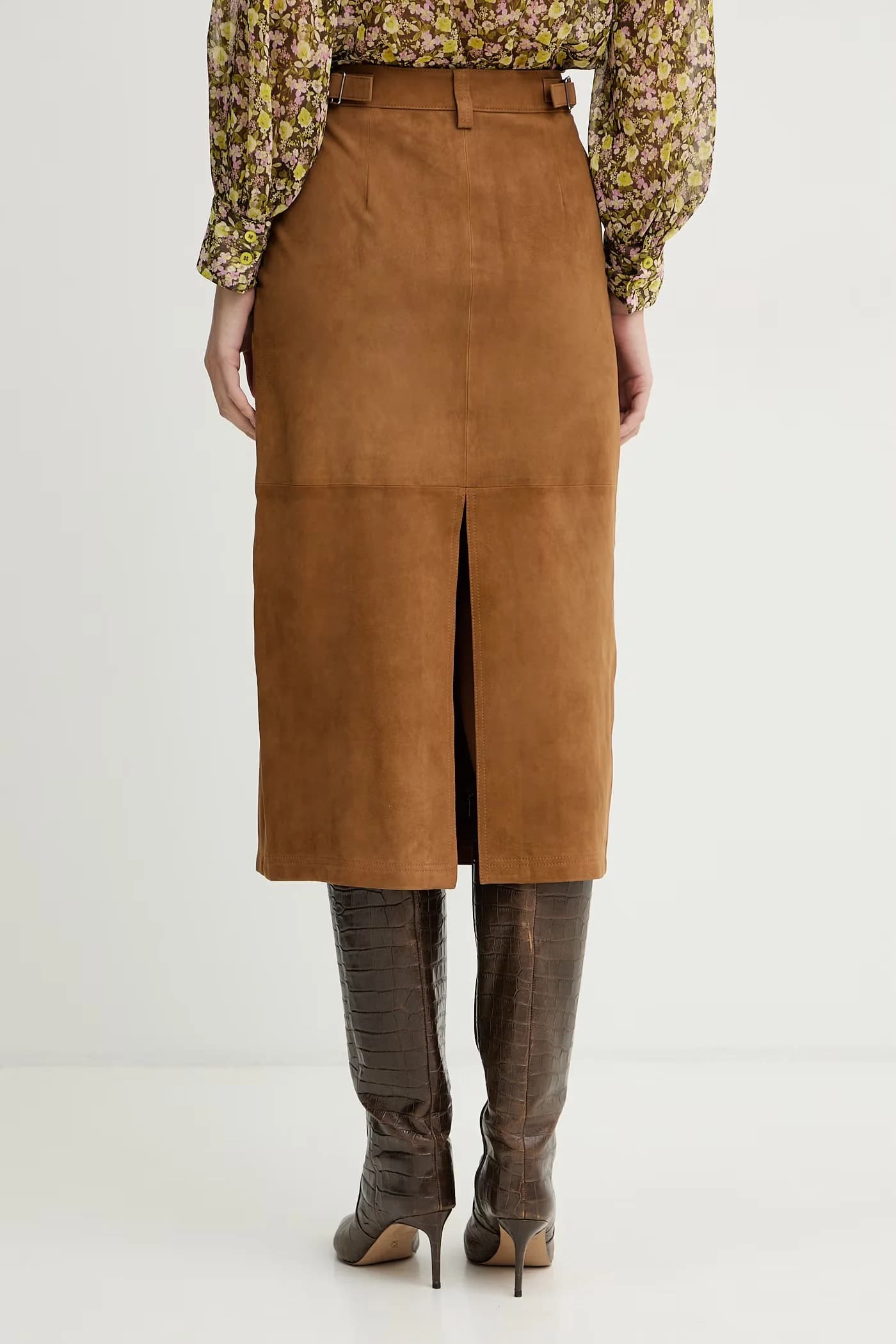 ZEUS замшевая юбка - фото 3