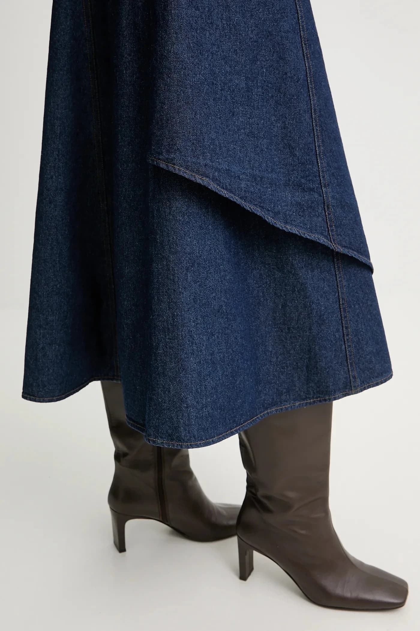 Джинсовая юбка - фото 4