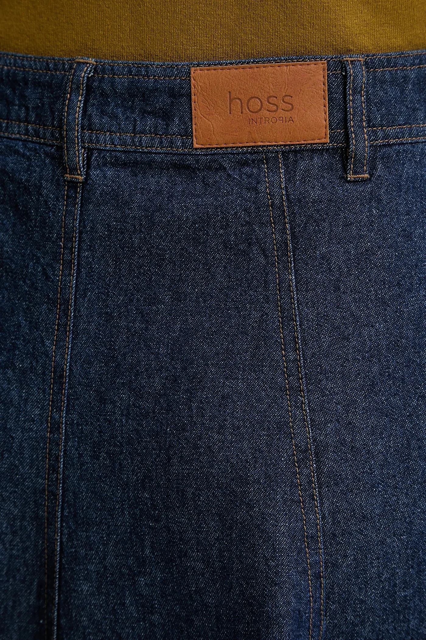 Джинсовая юбка - фото 5