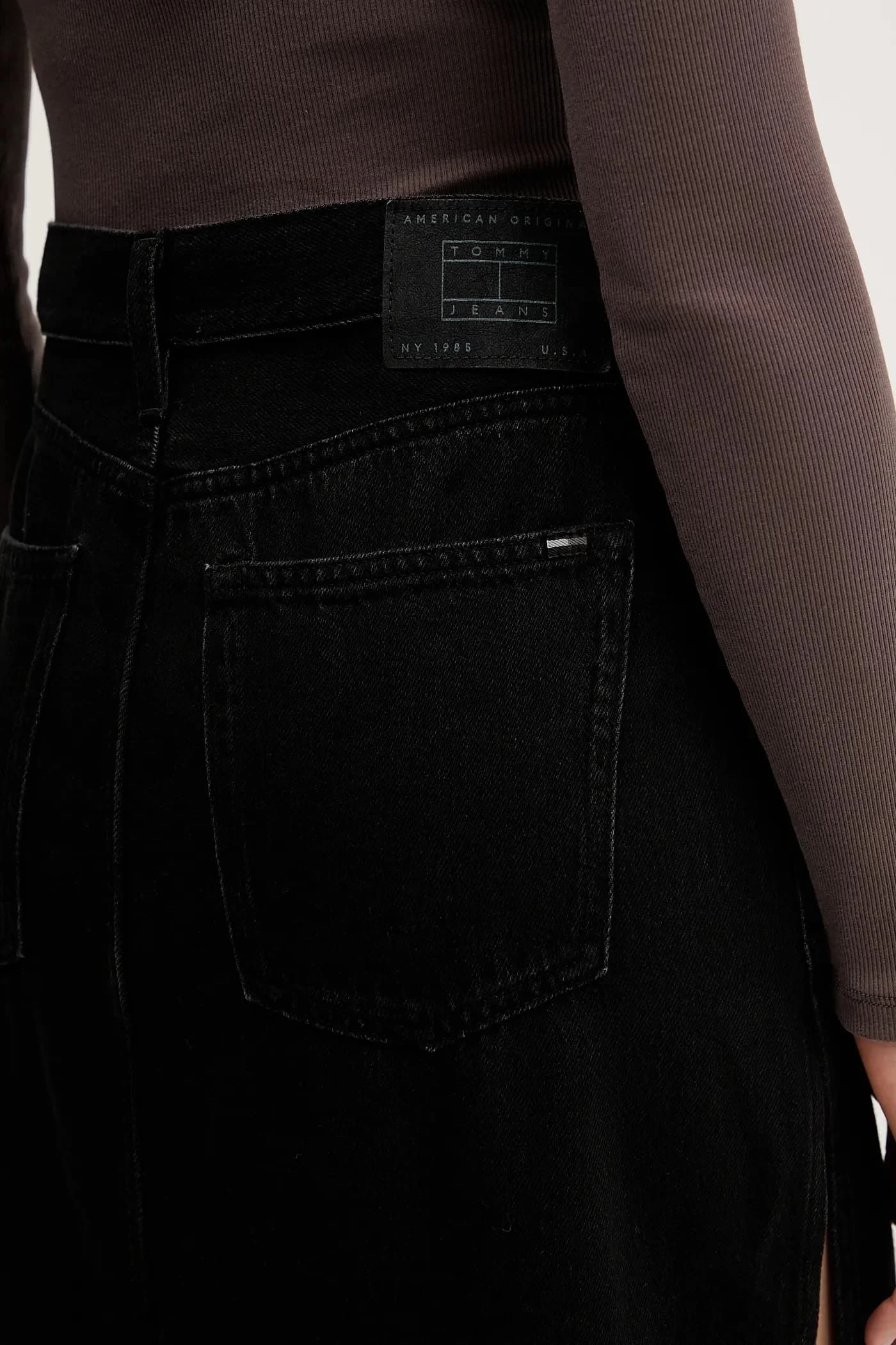 Джинсовая юбка - фото 5