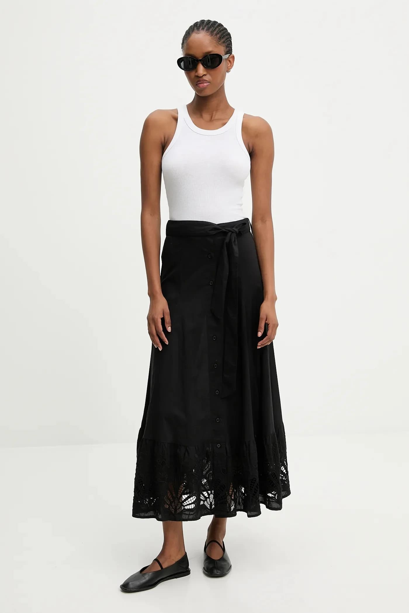 Хлопковая юбка - фото 2