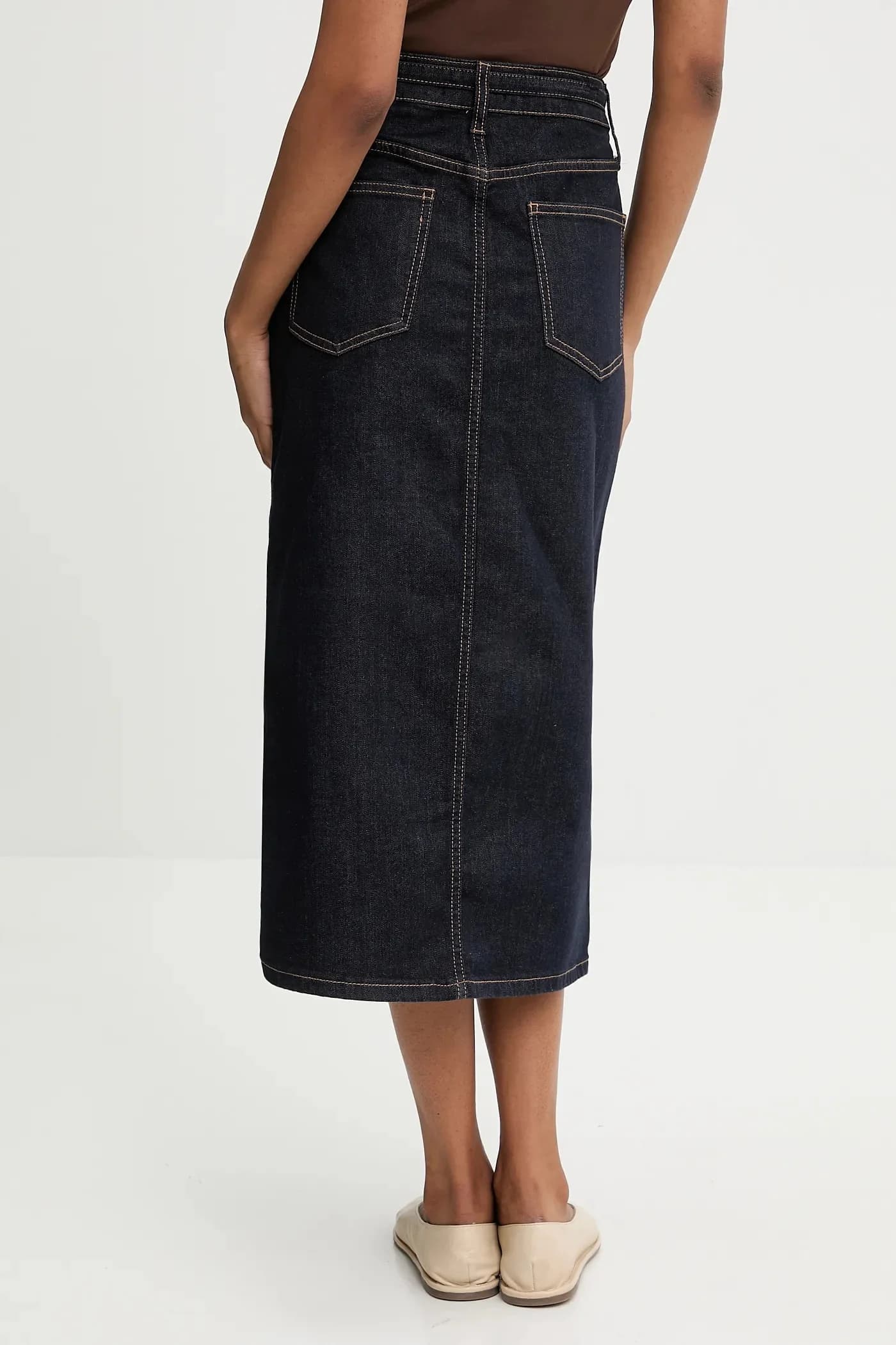 Джинсовая юбка - фото 3