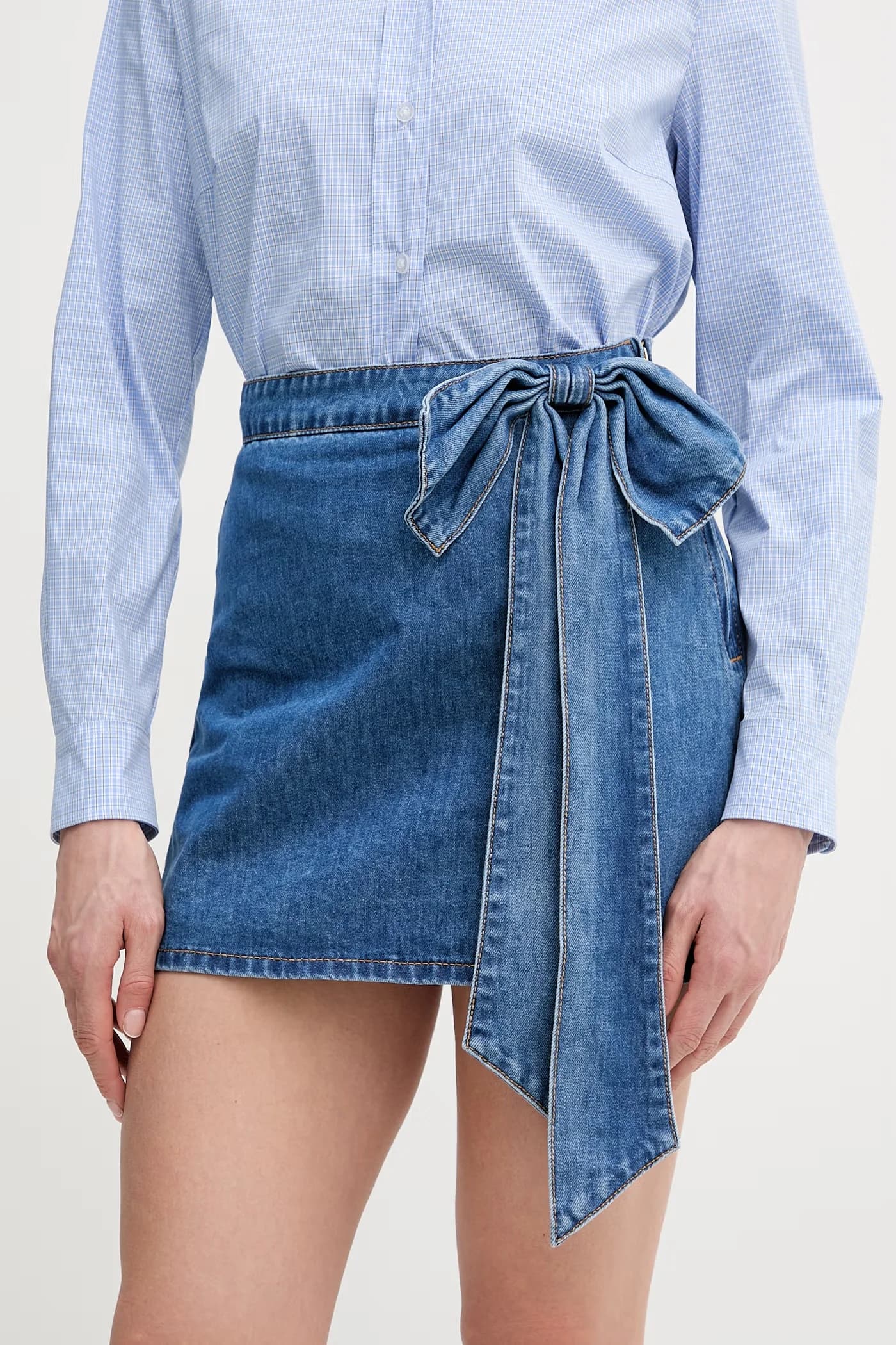 Джинсовая юбка