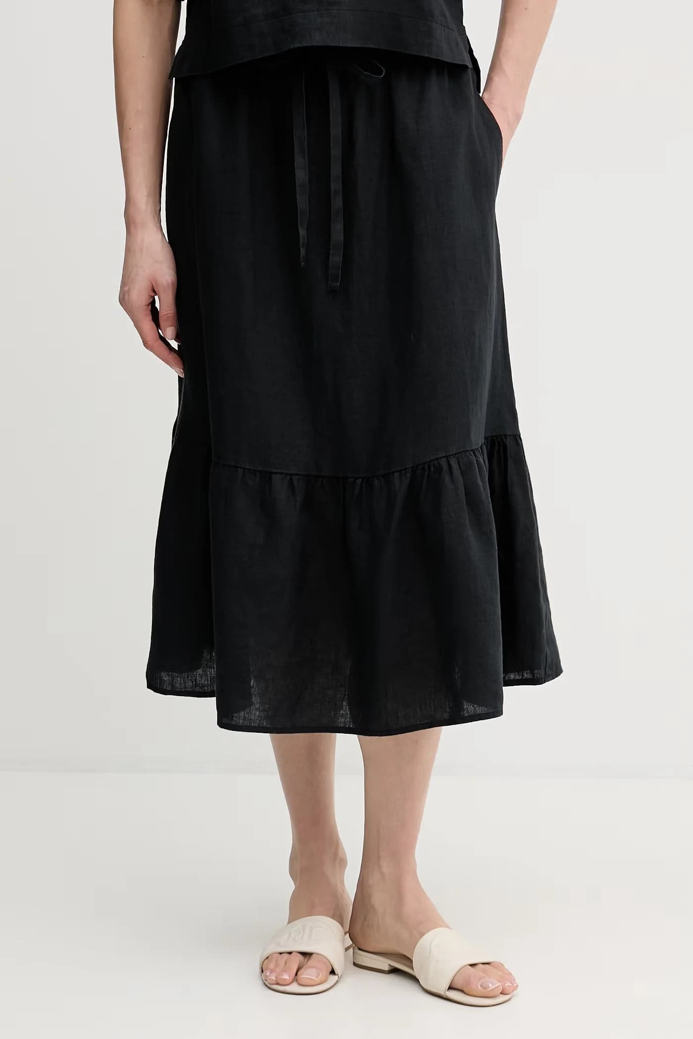 Льняная юбка