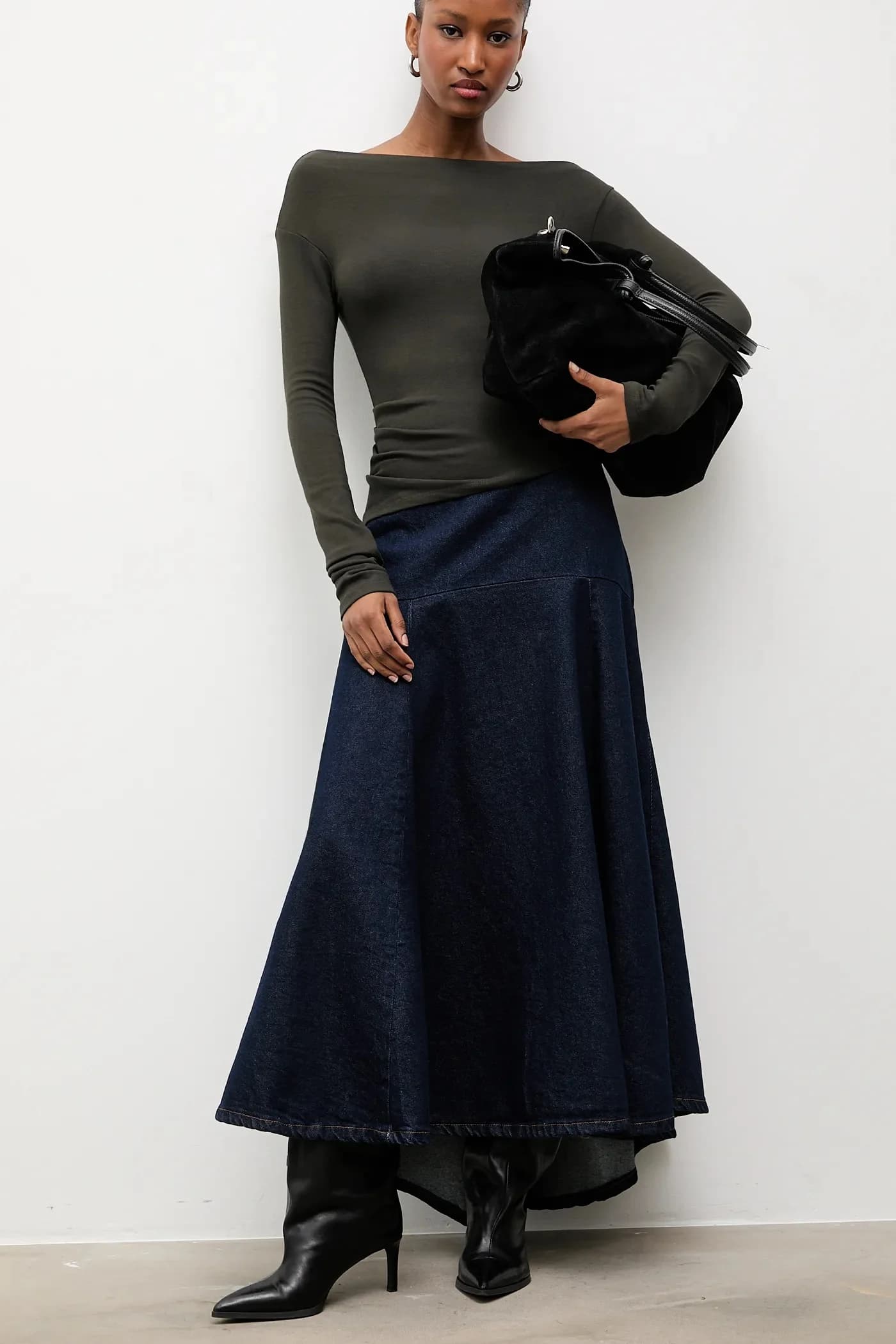 Джинсовая юбка