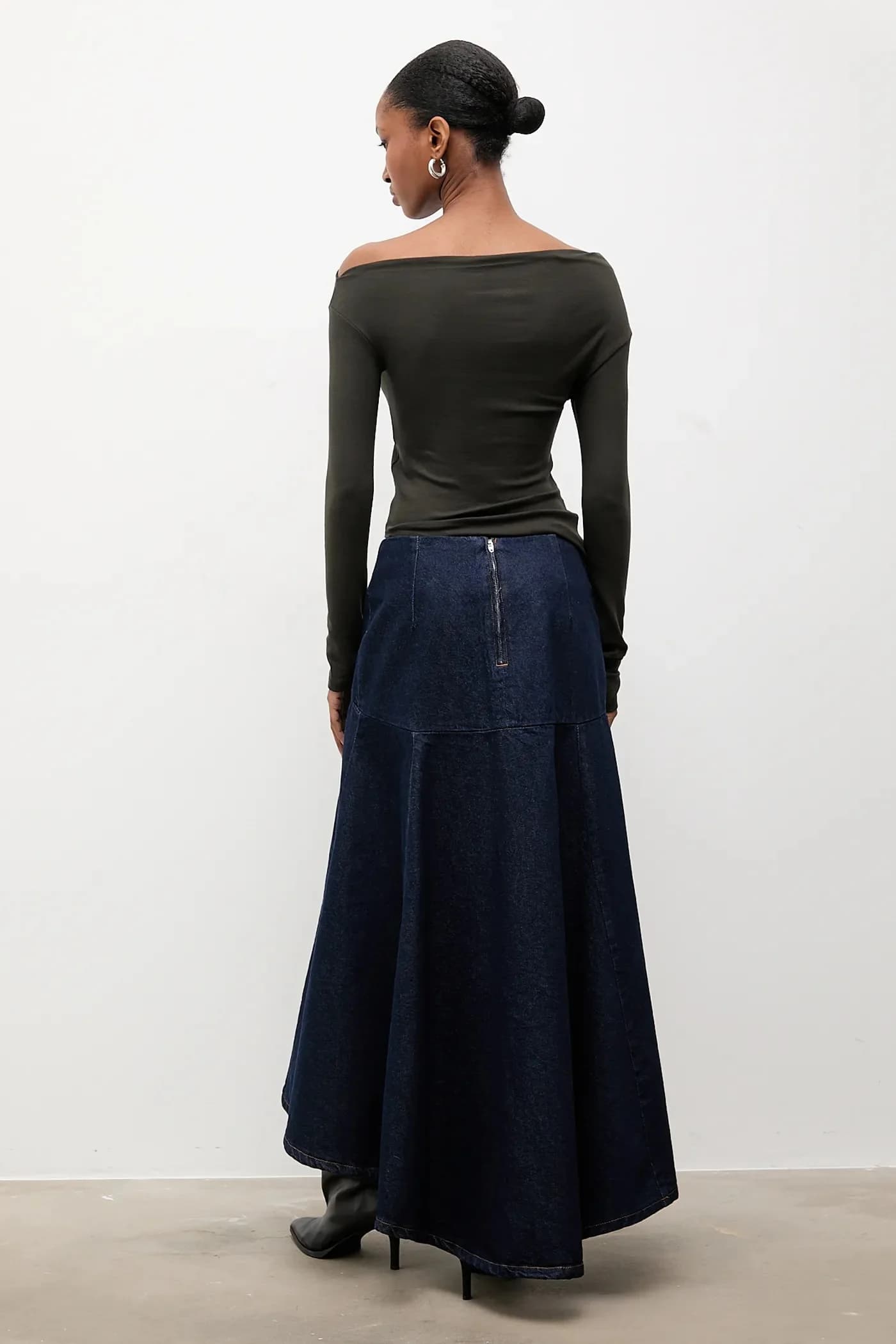 Джинсовая юбка - фото 3