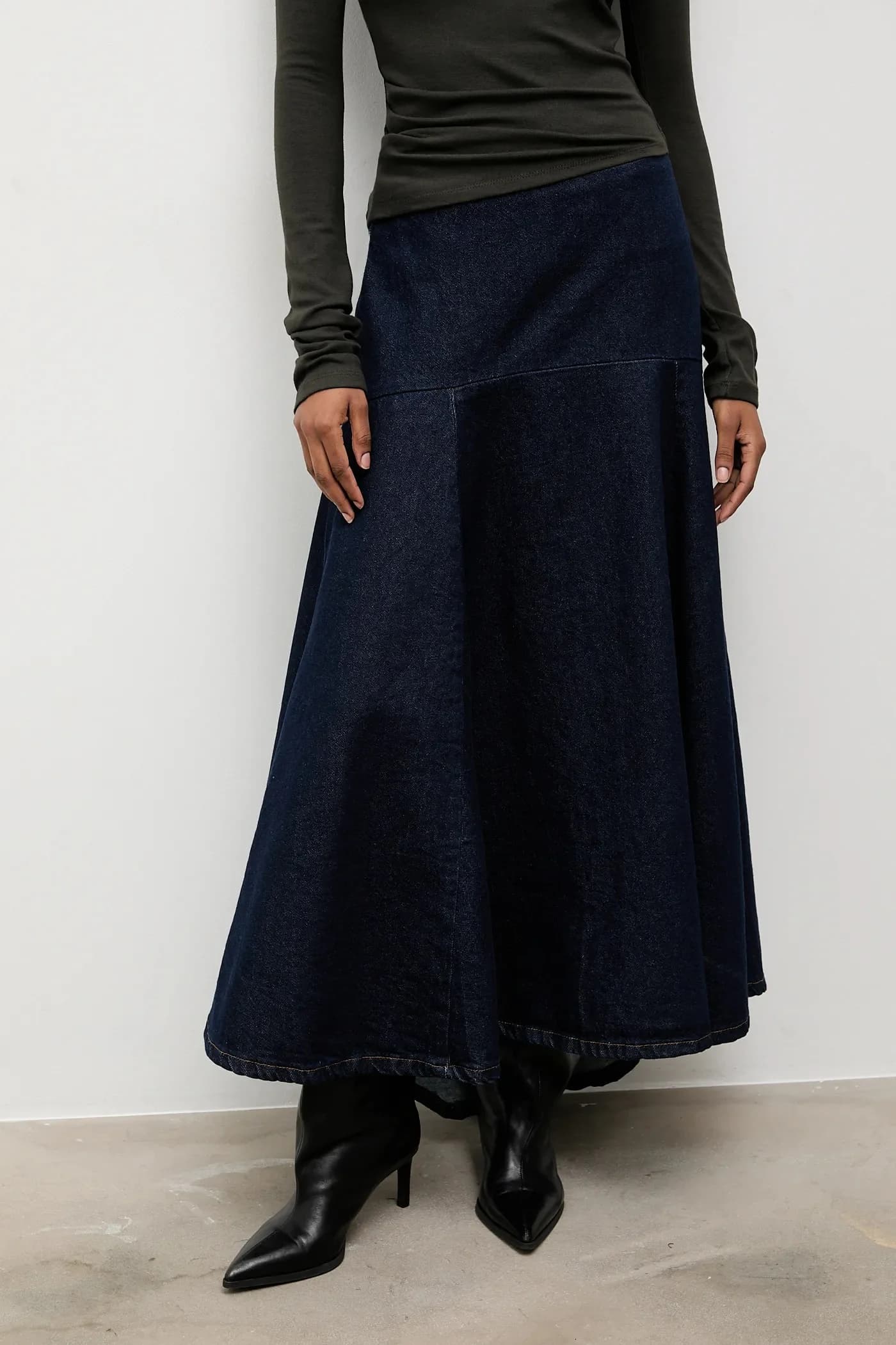 Джинсовая юбка - фото 4