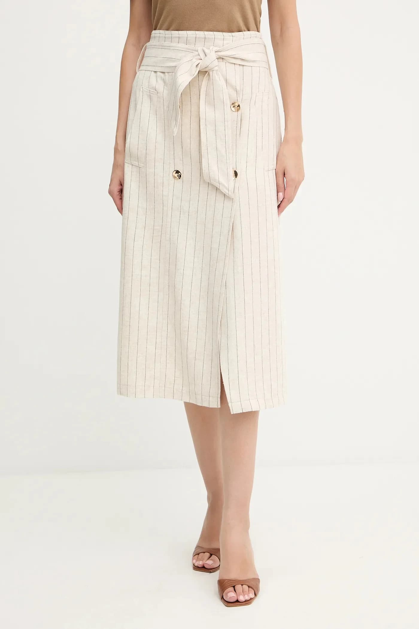 Льняная юбка