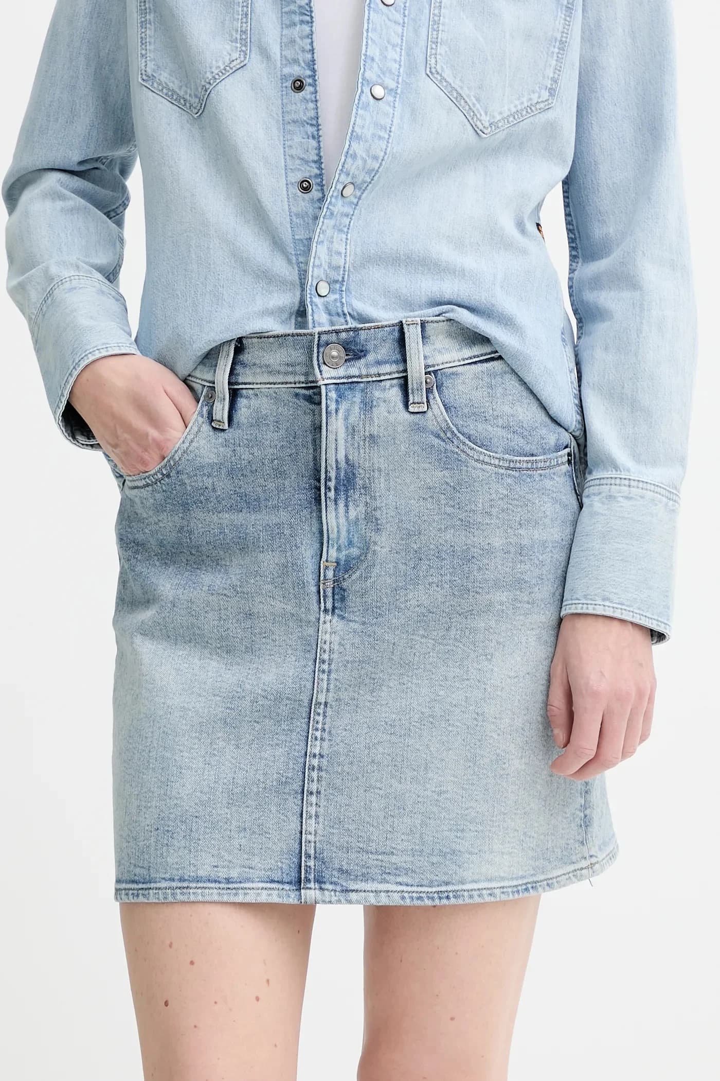 Джинсовая юбка