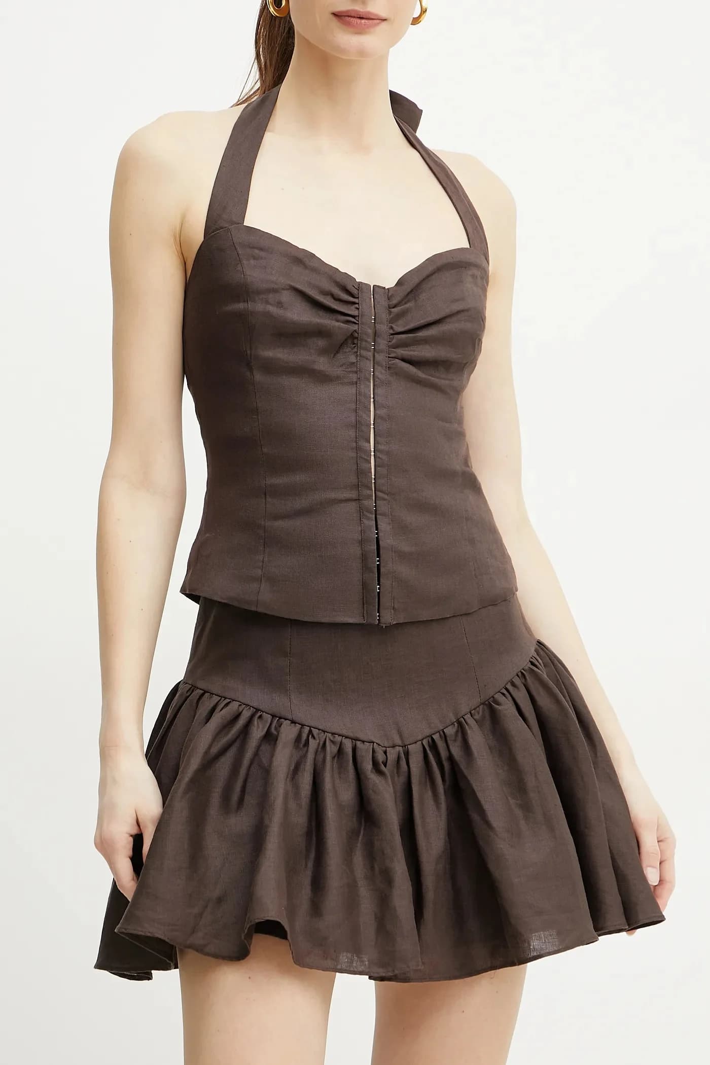 Льняная юбка AMORETTE