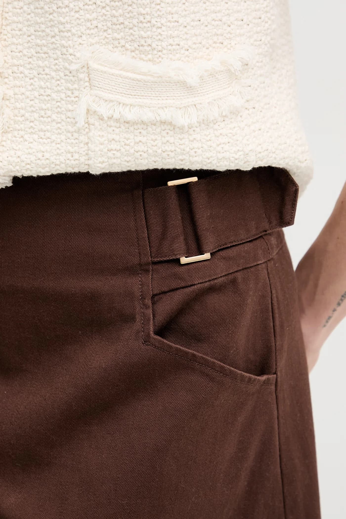 Джинсовая юбка - фото 4