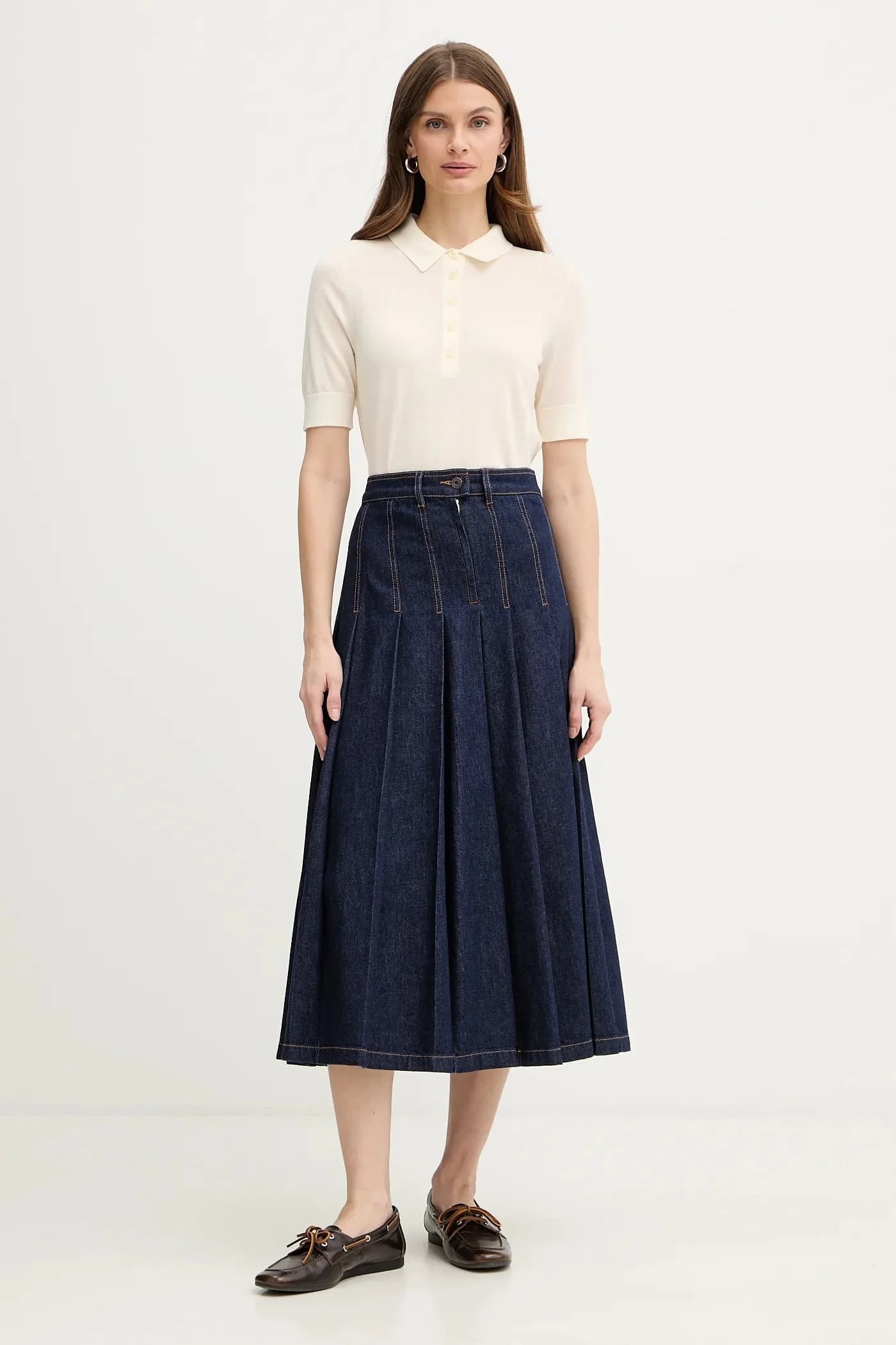 джинсовая юбка OVALE - фото 2