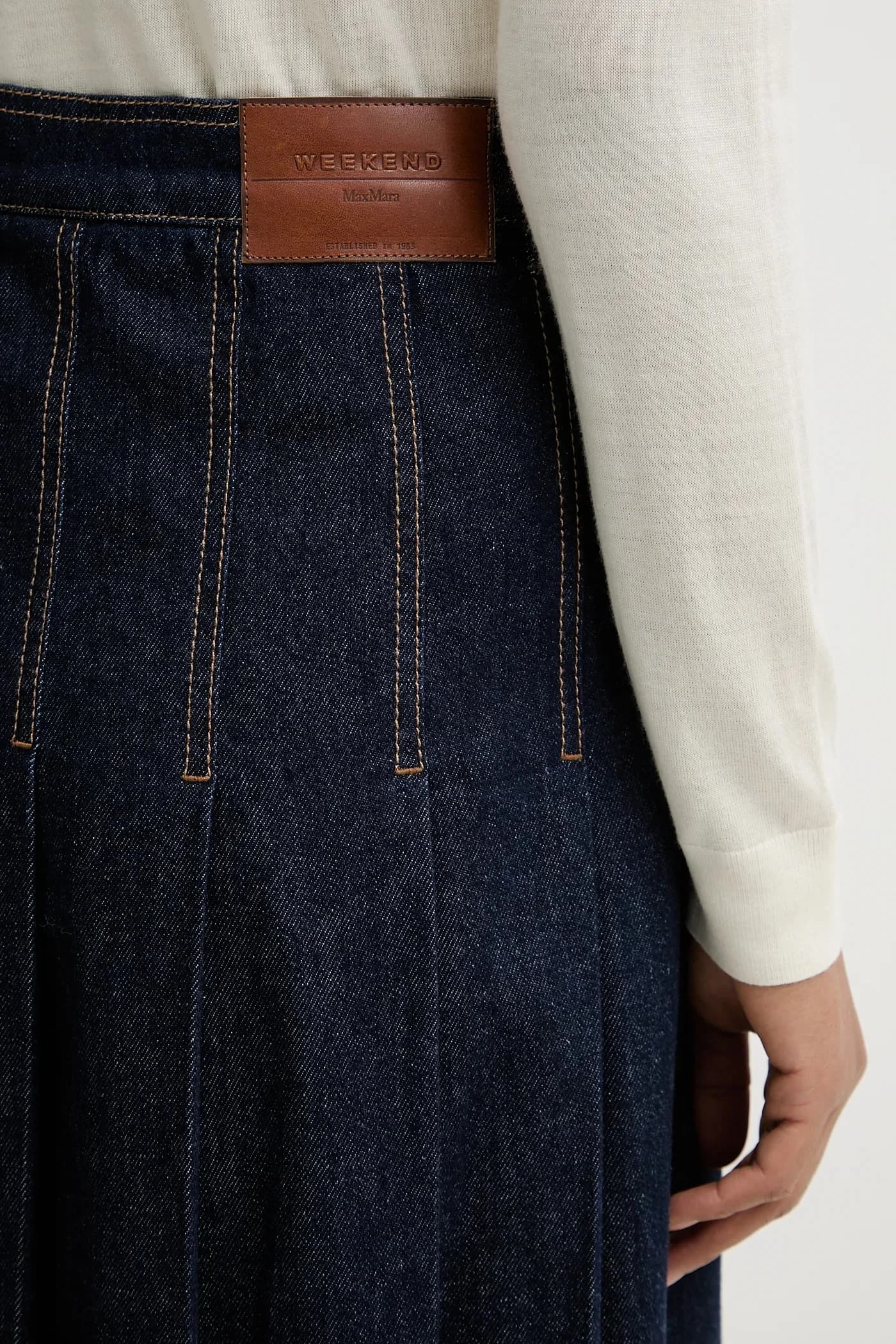 джинсовая юбка OVALE - фото 5