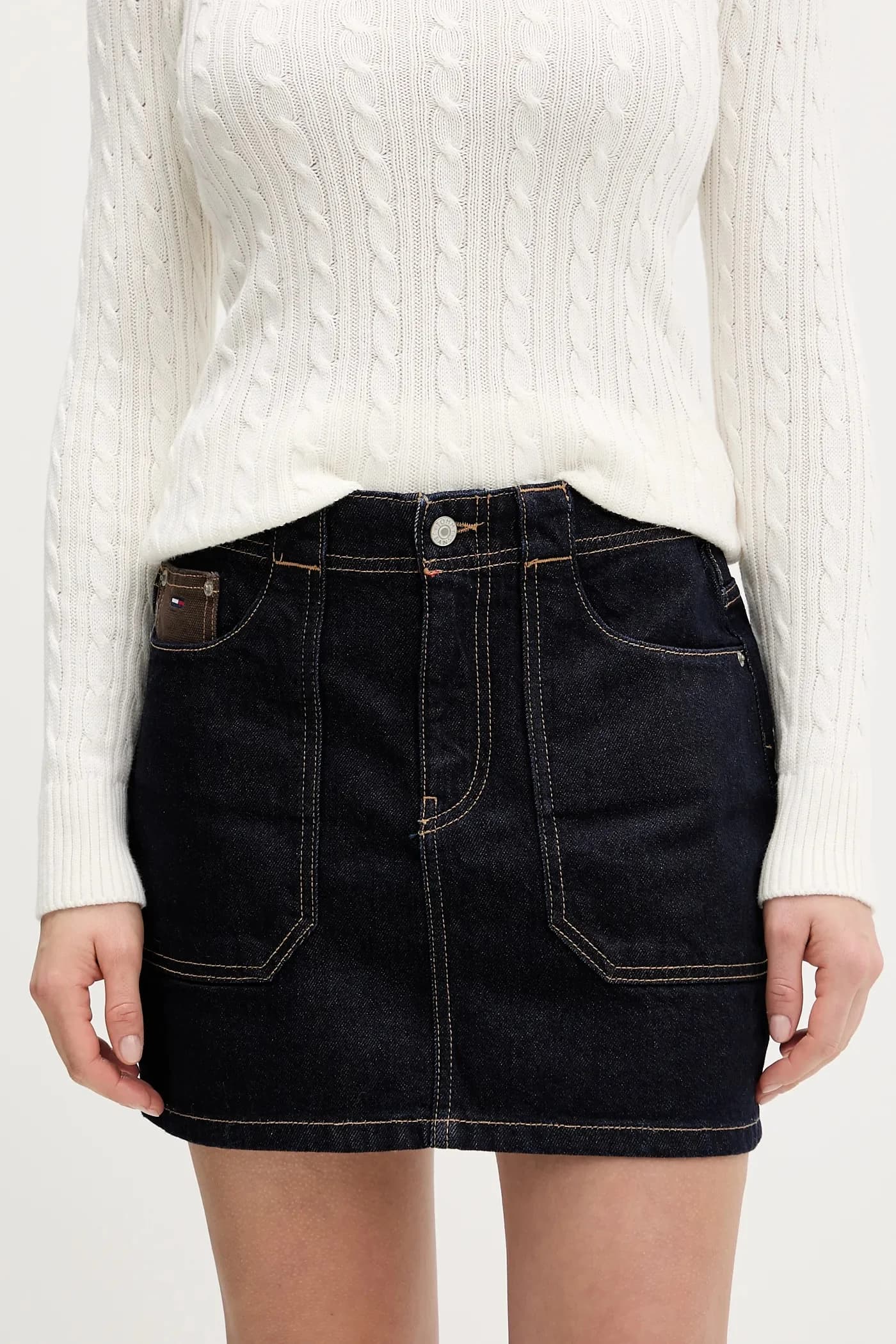 Джинсовая юбка