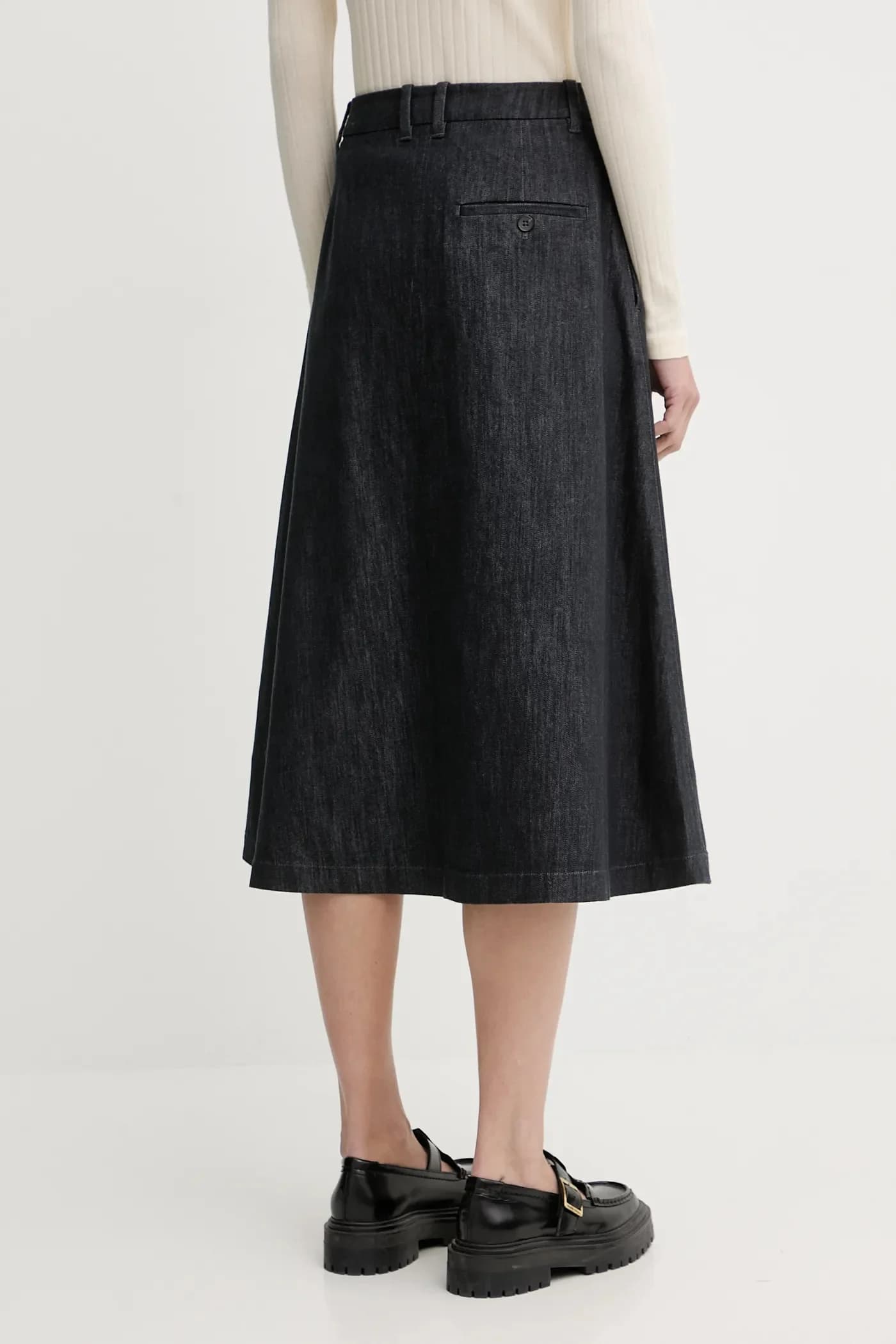 Джинсовая юбка - фото 3