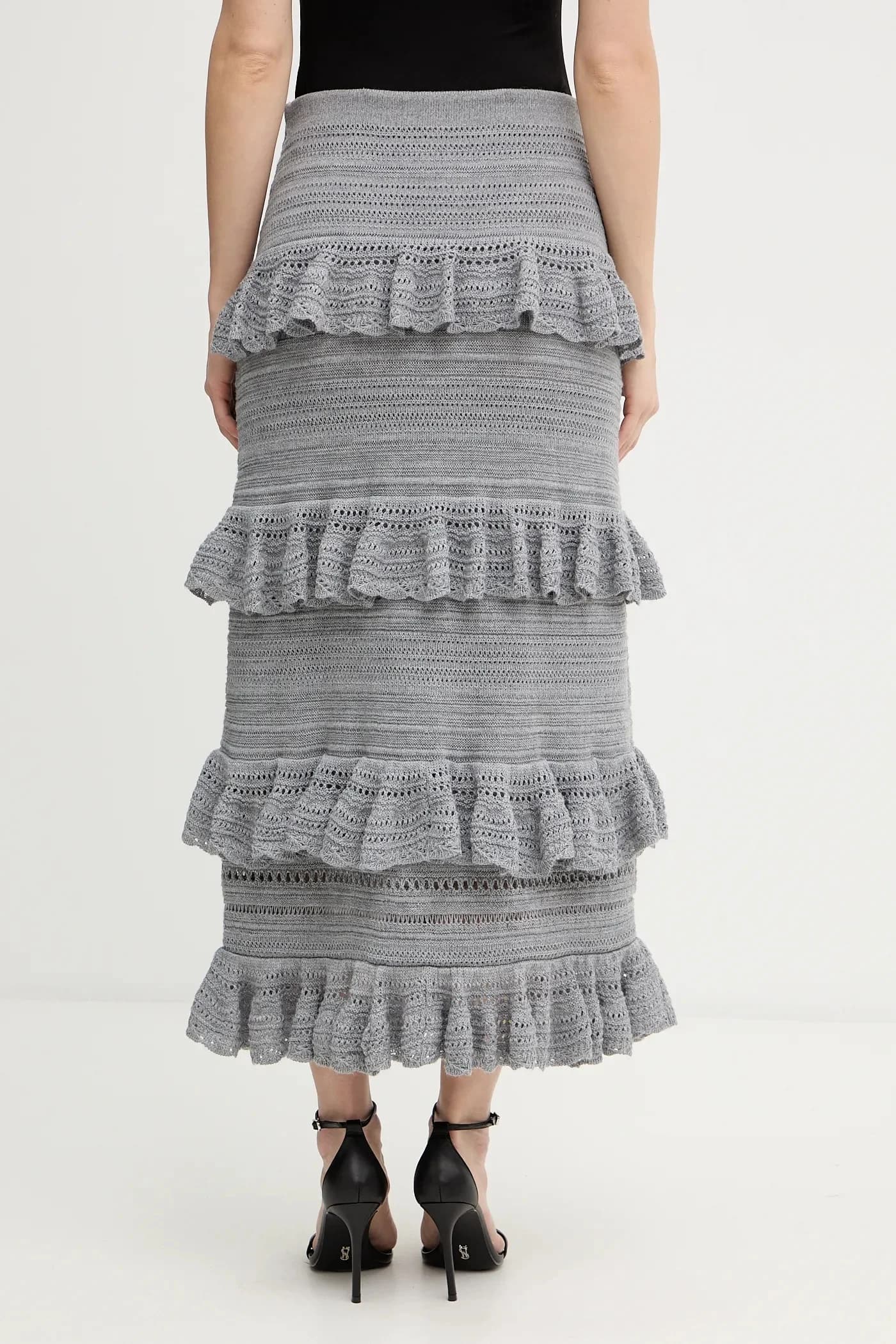 Шерстяная юбка - фото 3