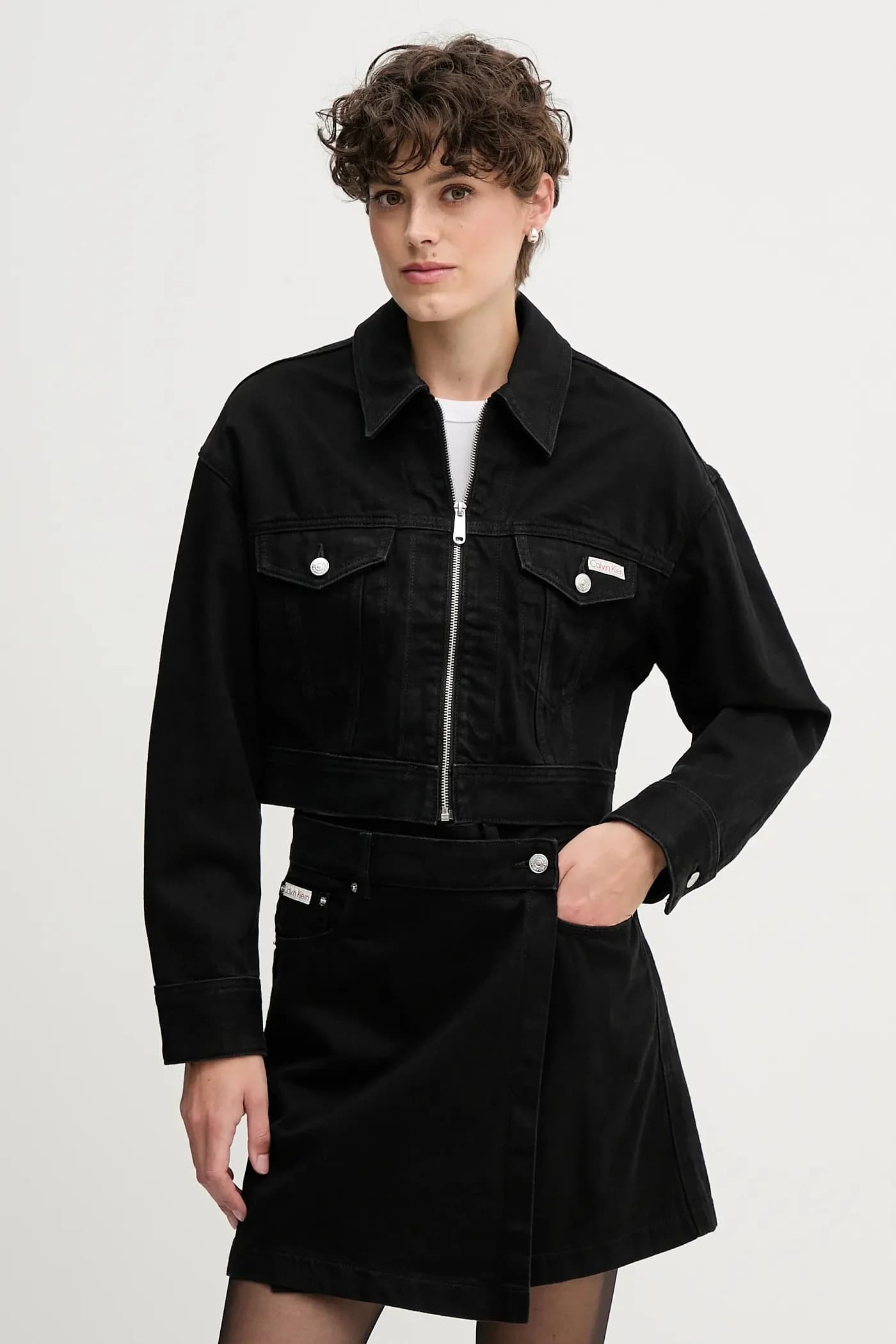 Джинсовая юбка - фото 4