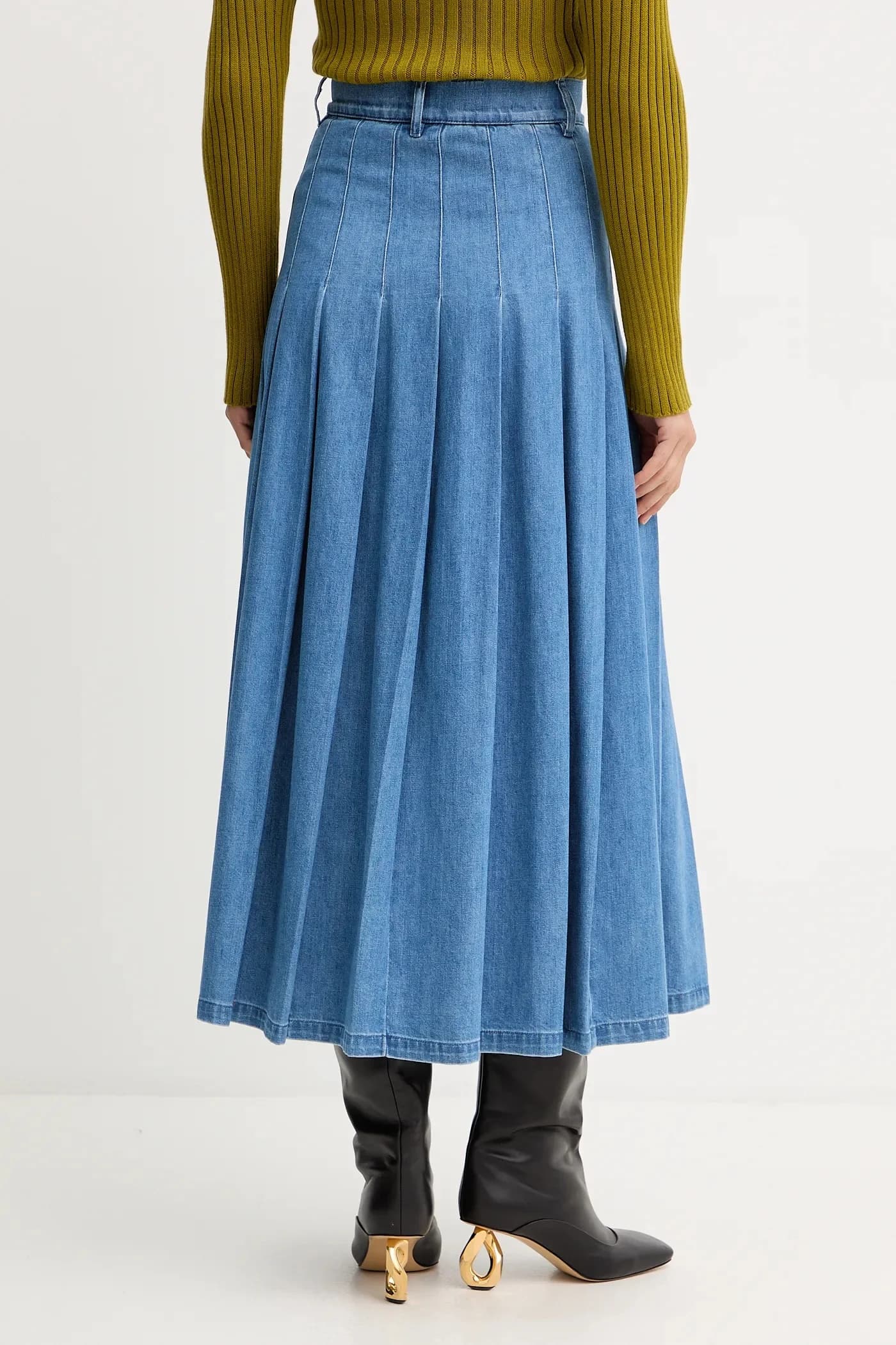 джинсовая юбка OPUNZIA - фото 3