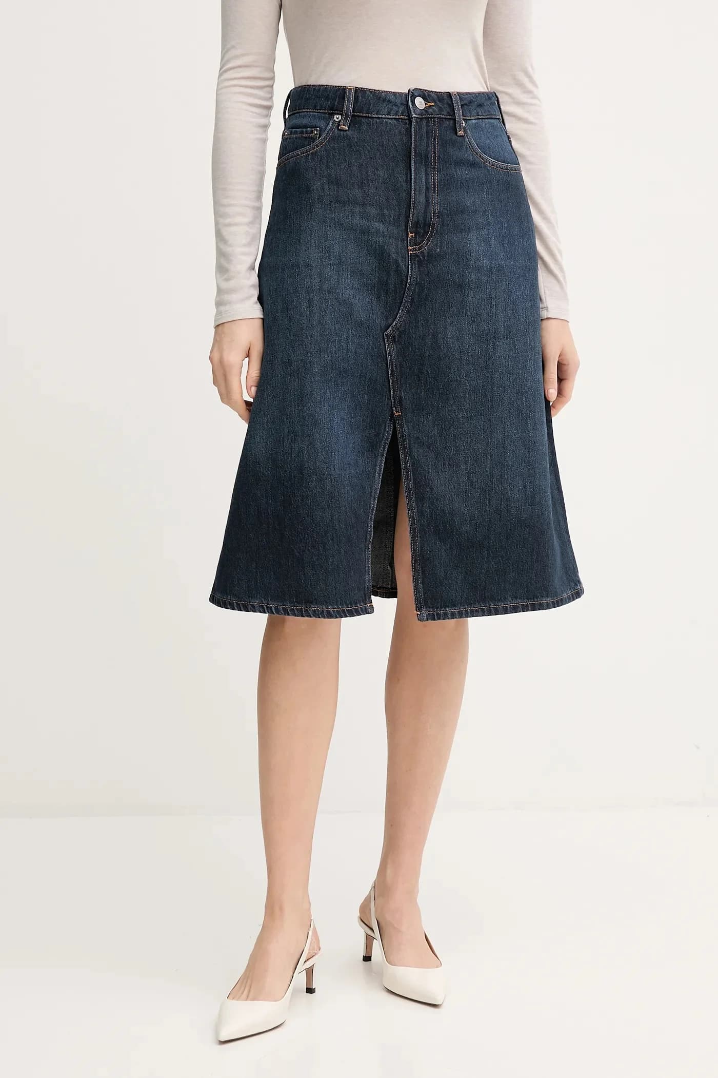 Джинсовая юбка