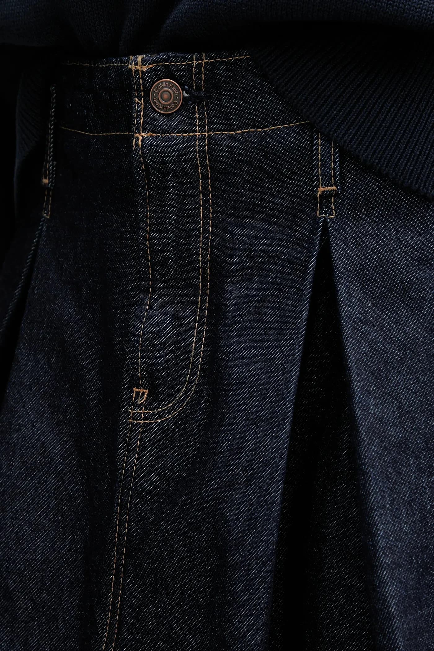 Джинсовая юбка - фото 4