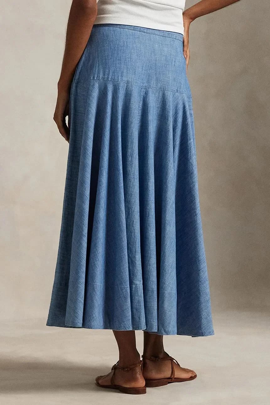 Хлопковая юбка - фото 2