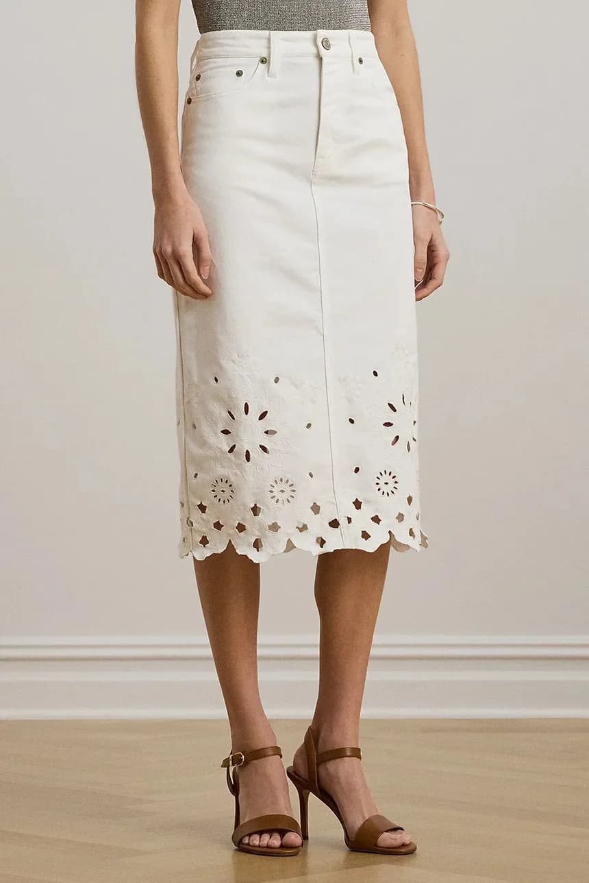 Джинсовая юбка