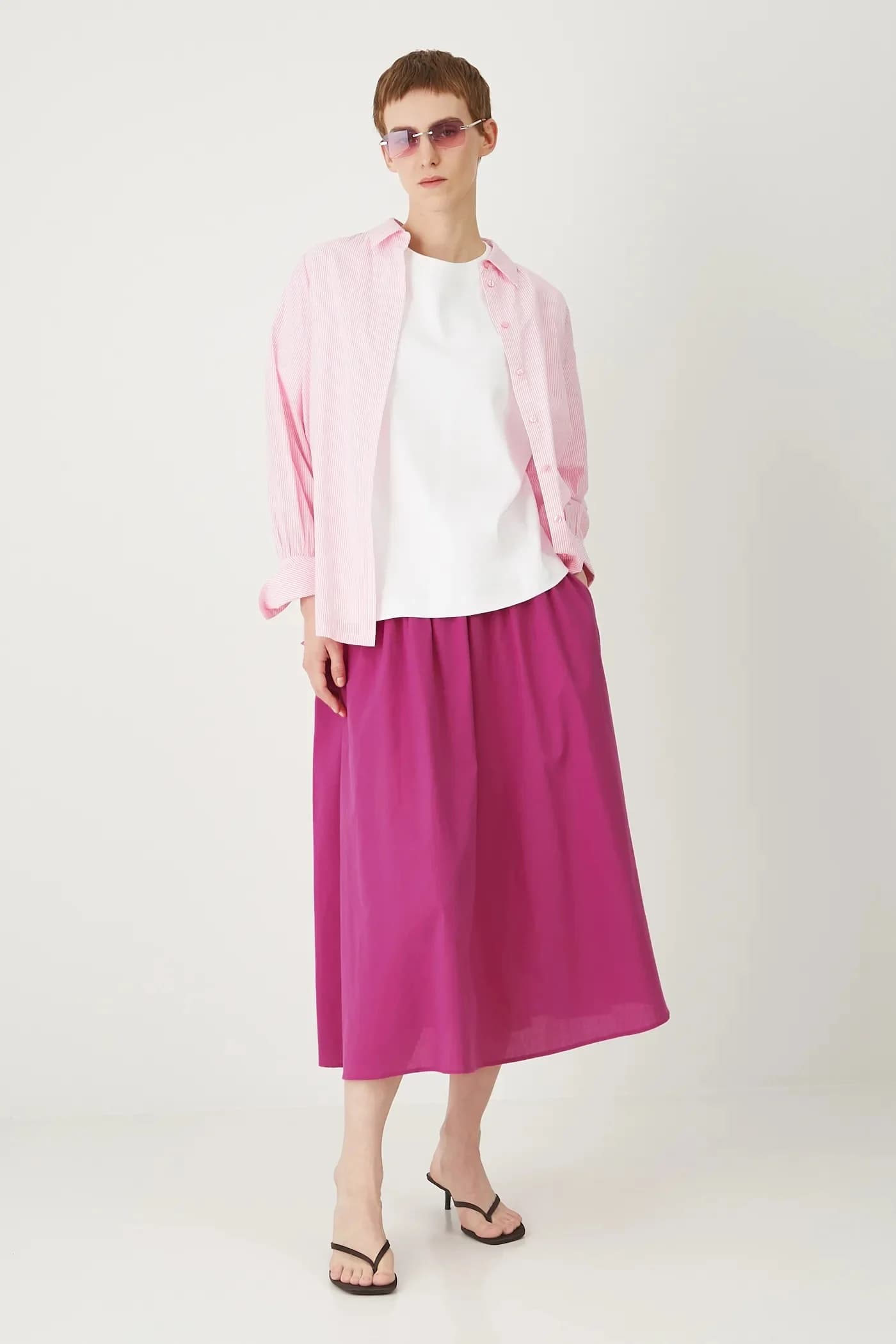 Хлопковая юбка - фото 2