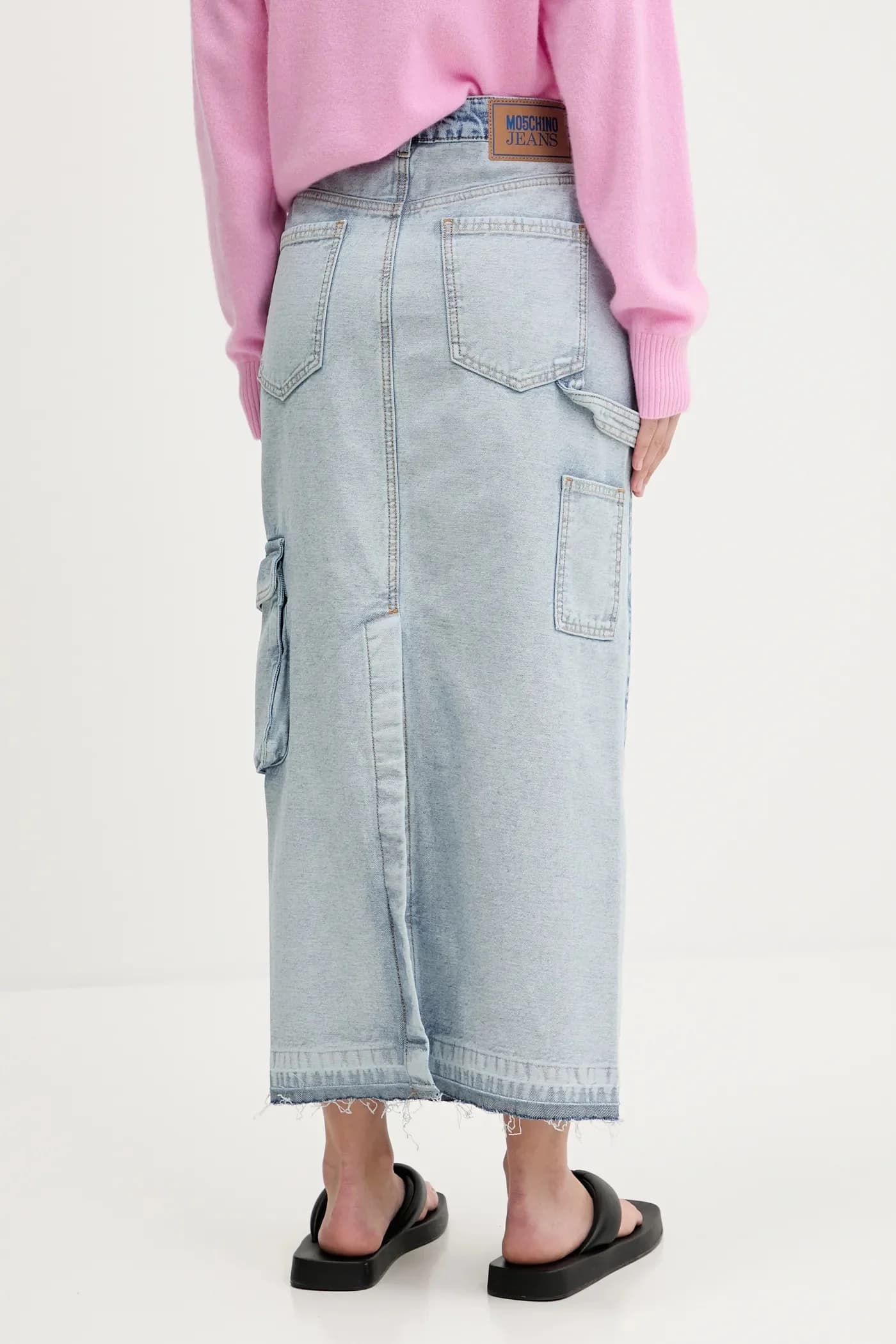 Джинсовая юбка - фото 3