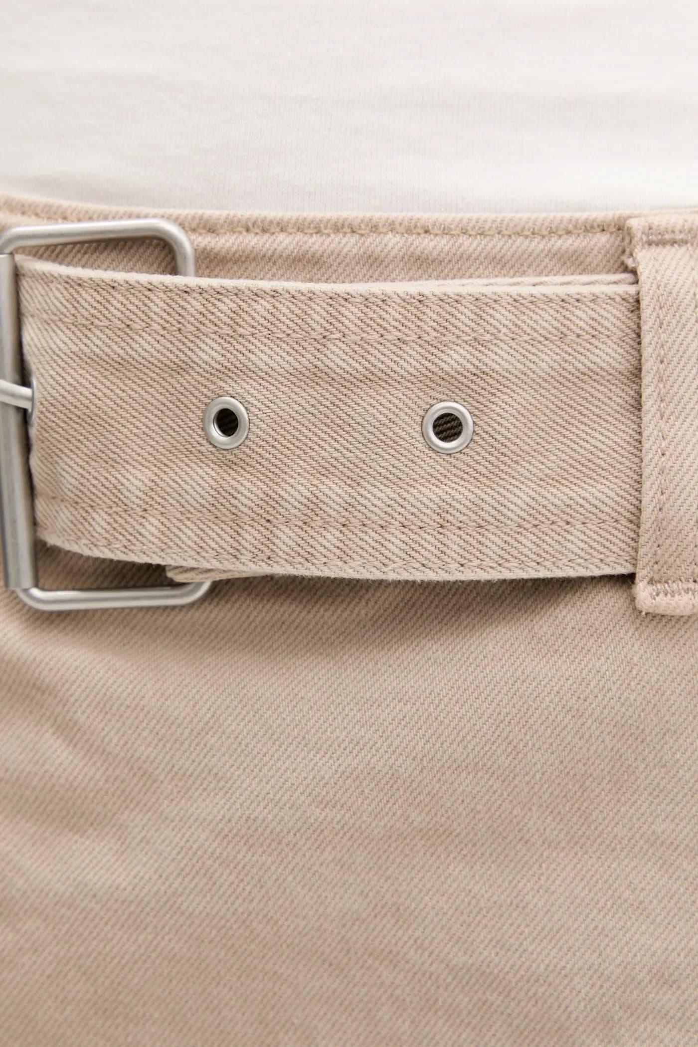 Джинсовая юбка и брюки - фото 4