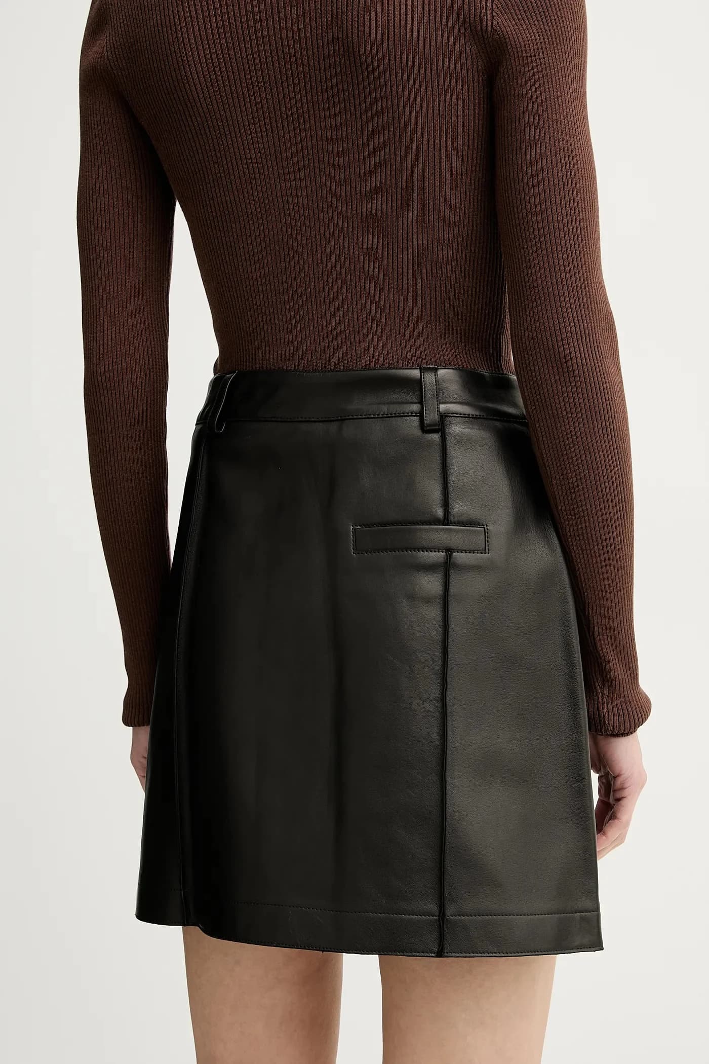 РУДЕНС кожаная юбка - фото 3