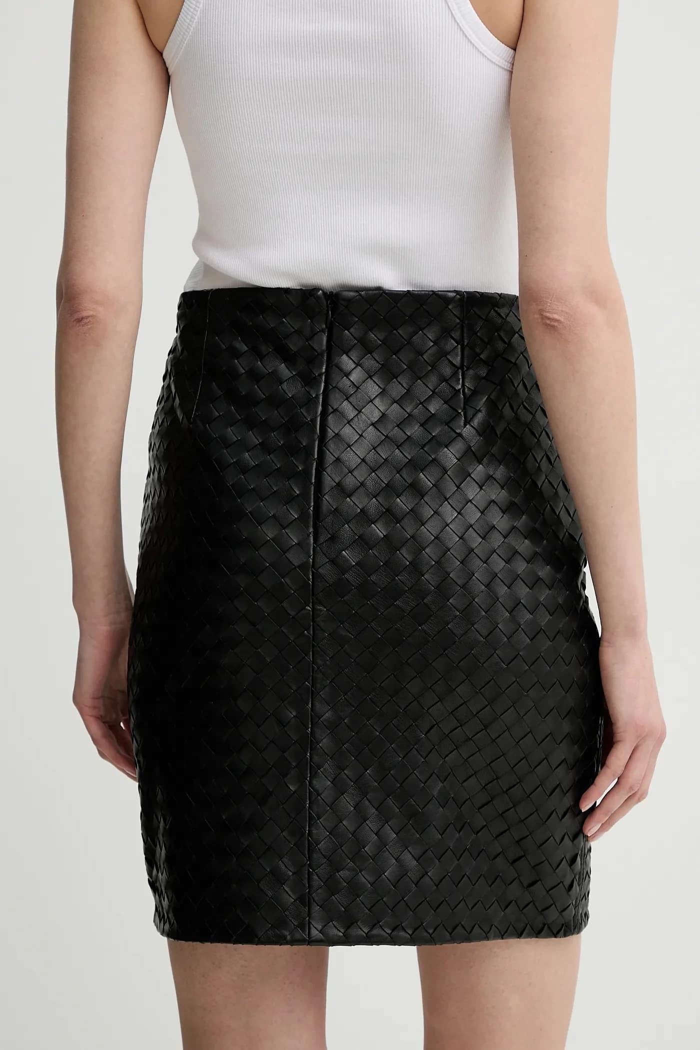 кожаная юбка Davine - фото 3