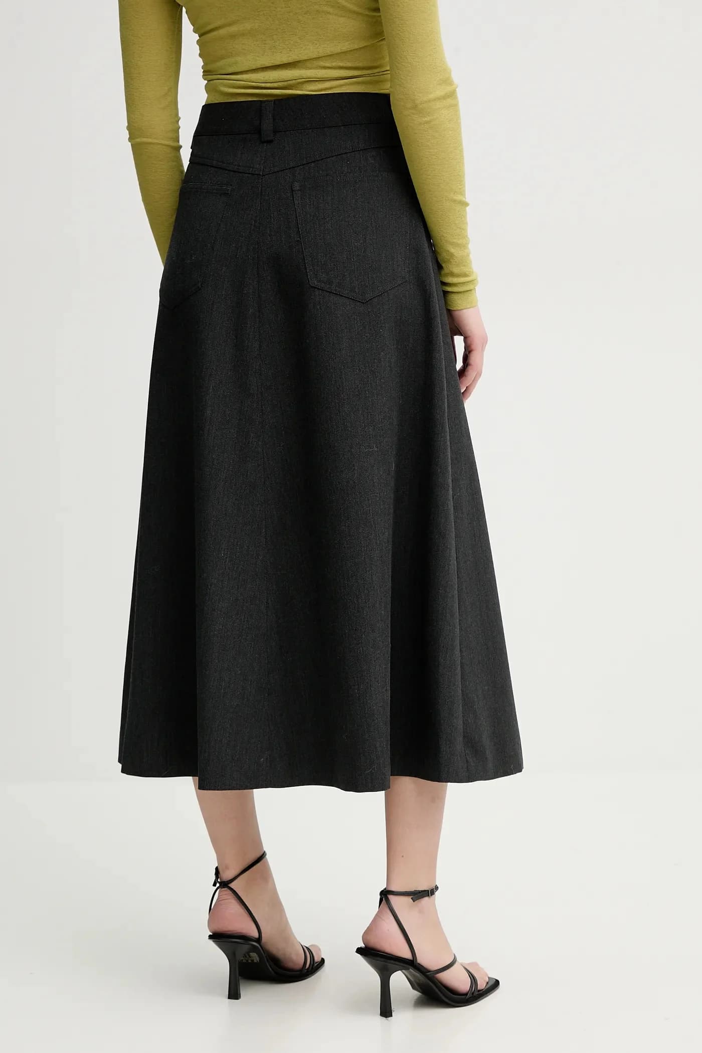 шерстяная юбка CINTIA - фото 3